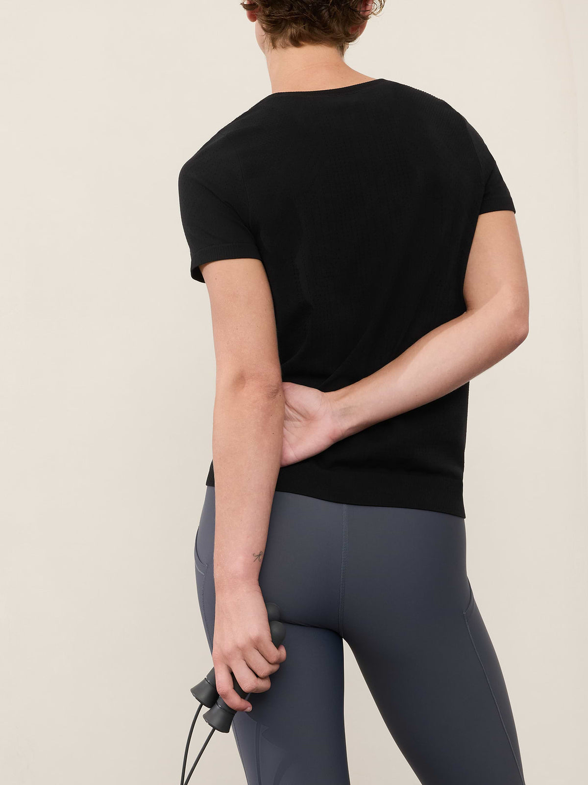 In Motion Seamless Tee - Black