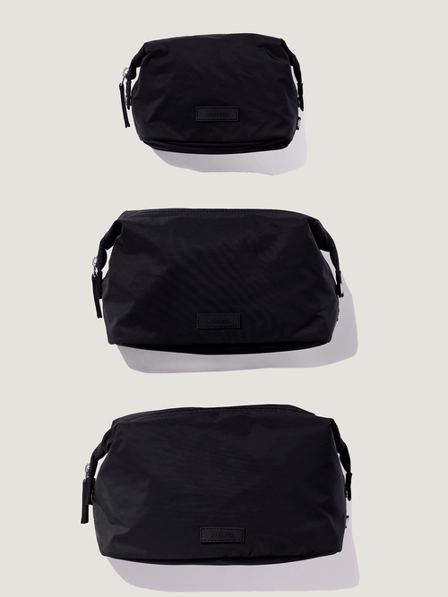 All About Medium Cosmetic Pouch - Black