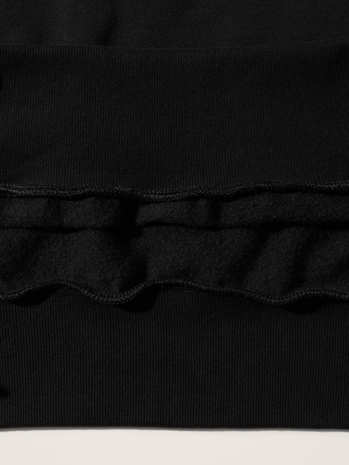Forever Fleece Relaxed Crew Sweatshirt - Black