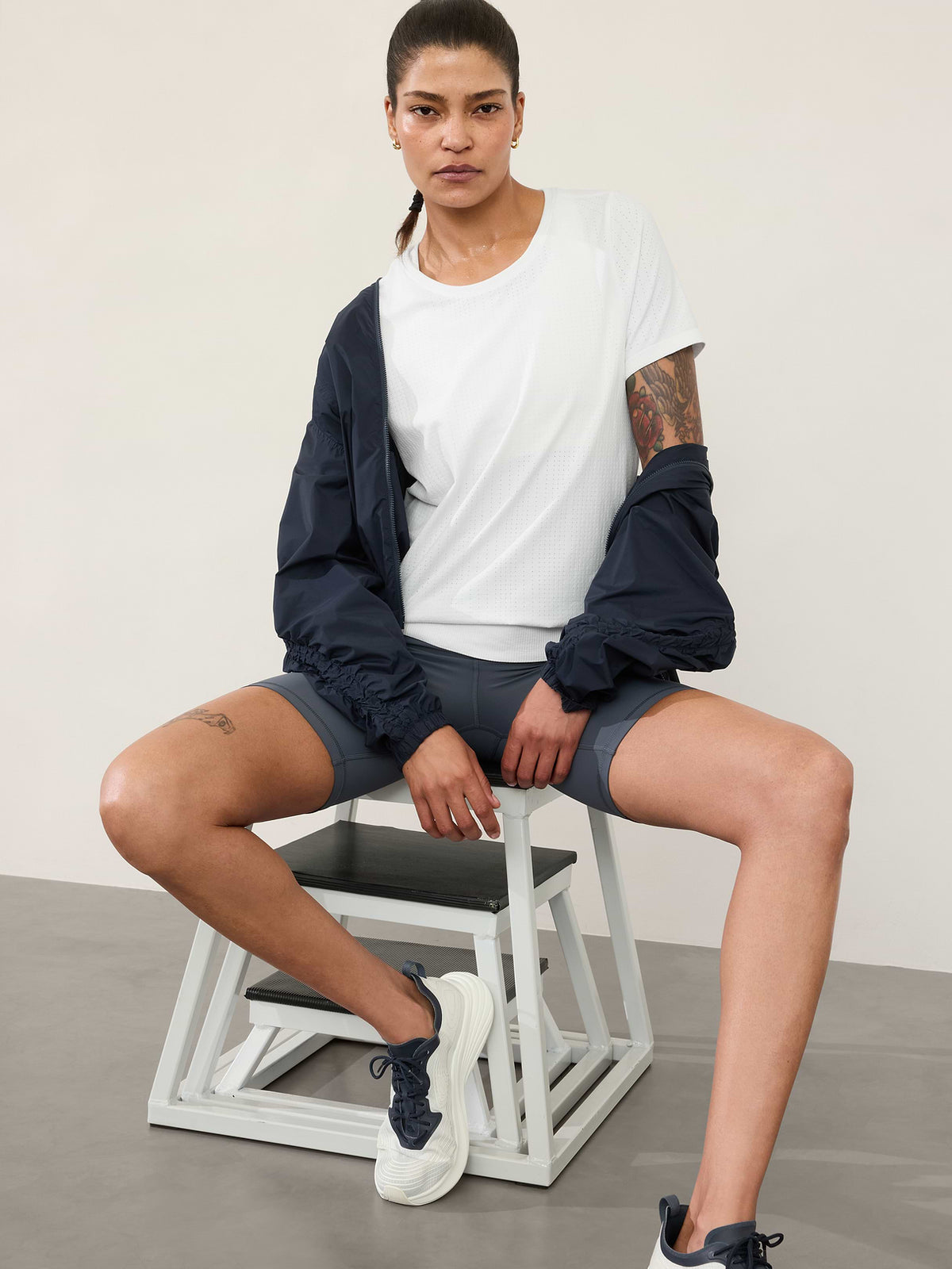 In Motion Seamless Tee - Bright White