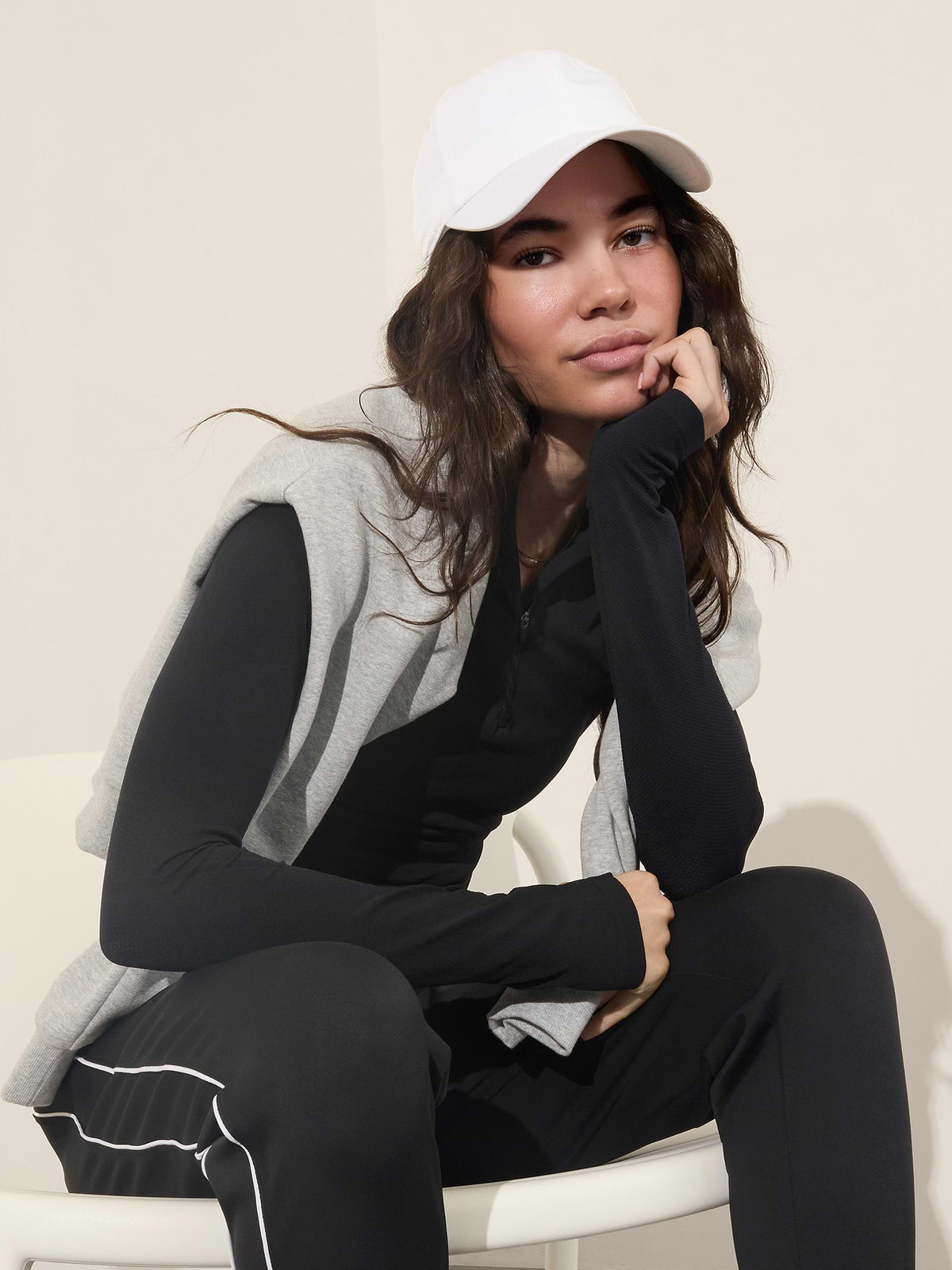 Athleta Sateen Cap - Bright White