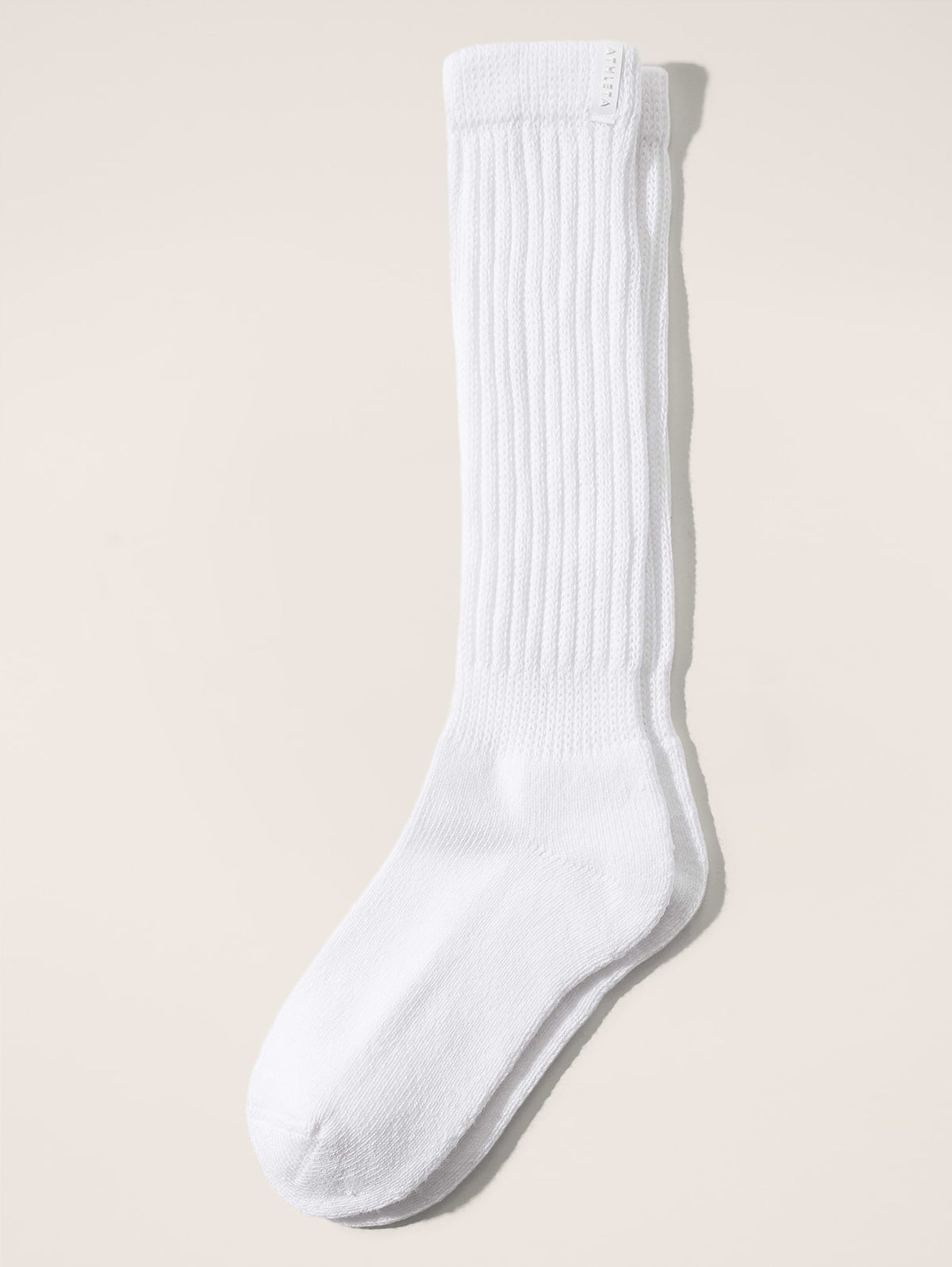 Cloud Scrunch Sock - Bright White