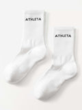 Athleta Everyday Crew Sock 2-Pack - Bright White