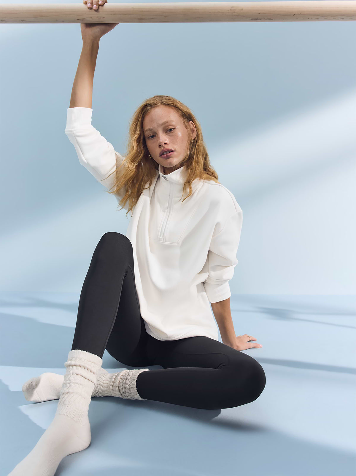 Cloud Scrunch Sock - Bright White