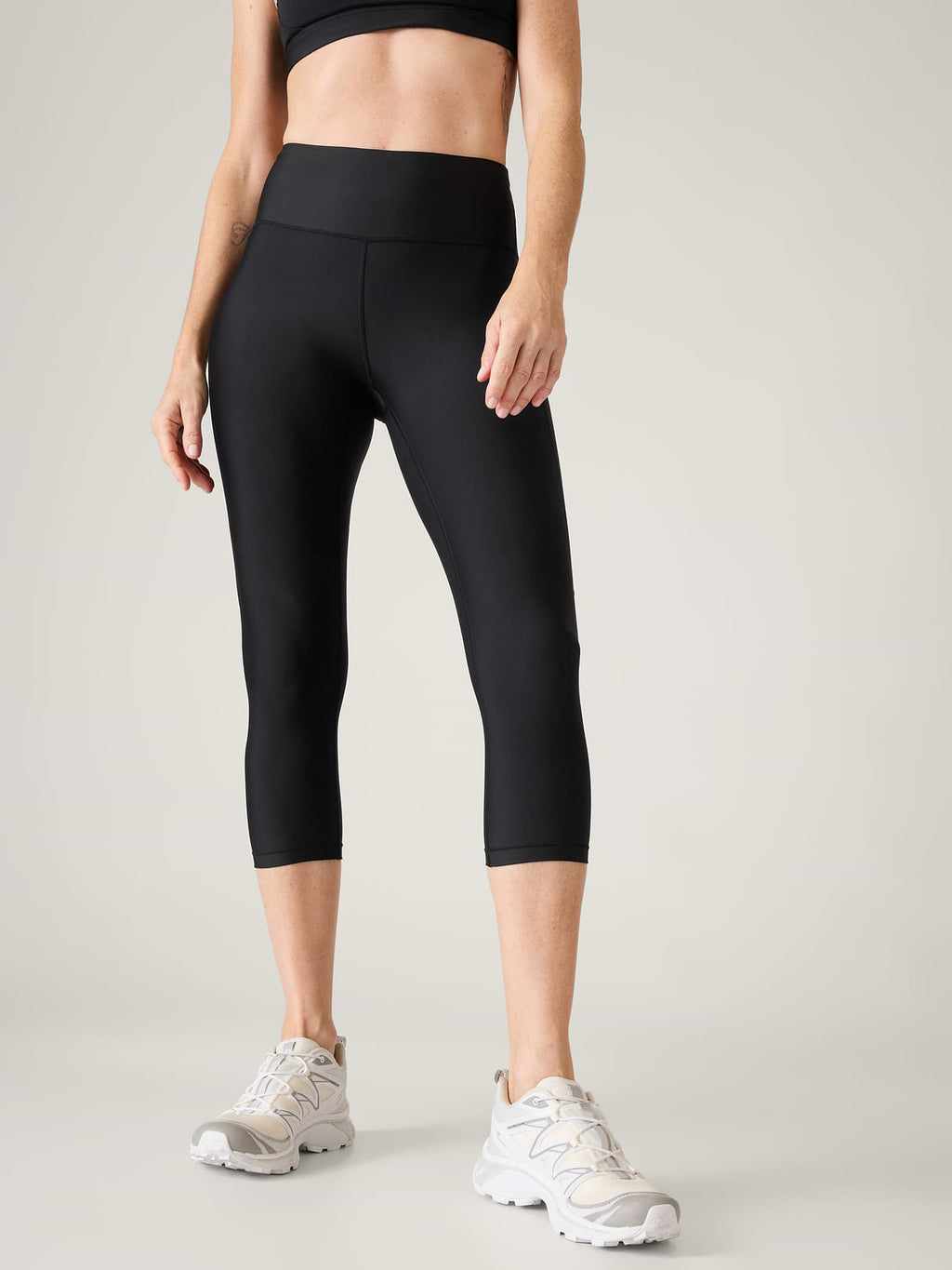 Interval Stash High Rise 7/8 Legging - Black