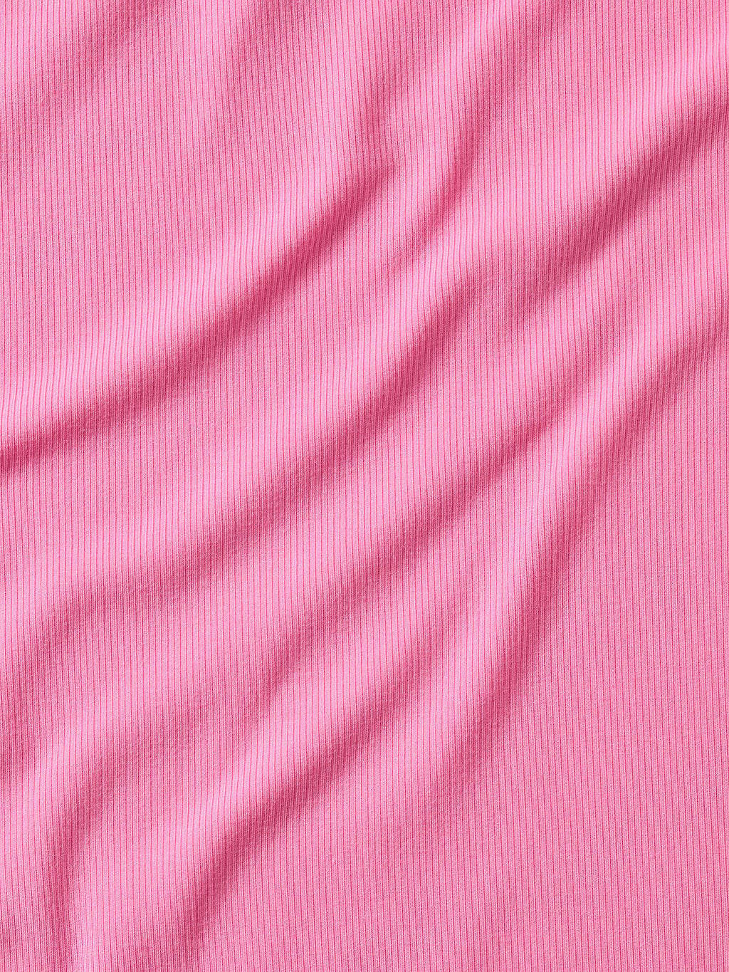 Signature Rib Tee Dress - Raphanus Pink