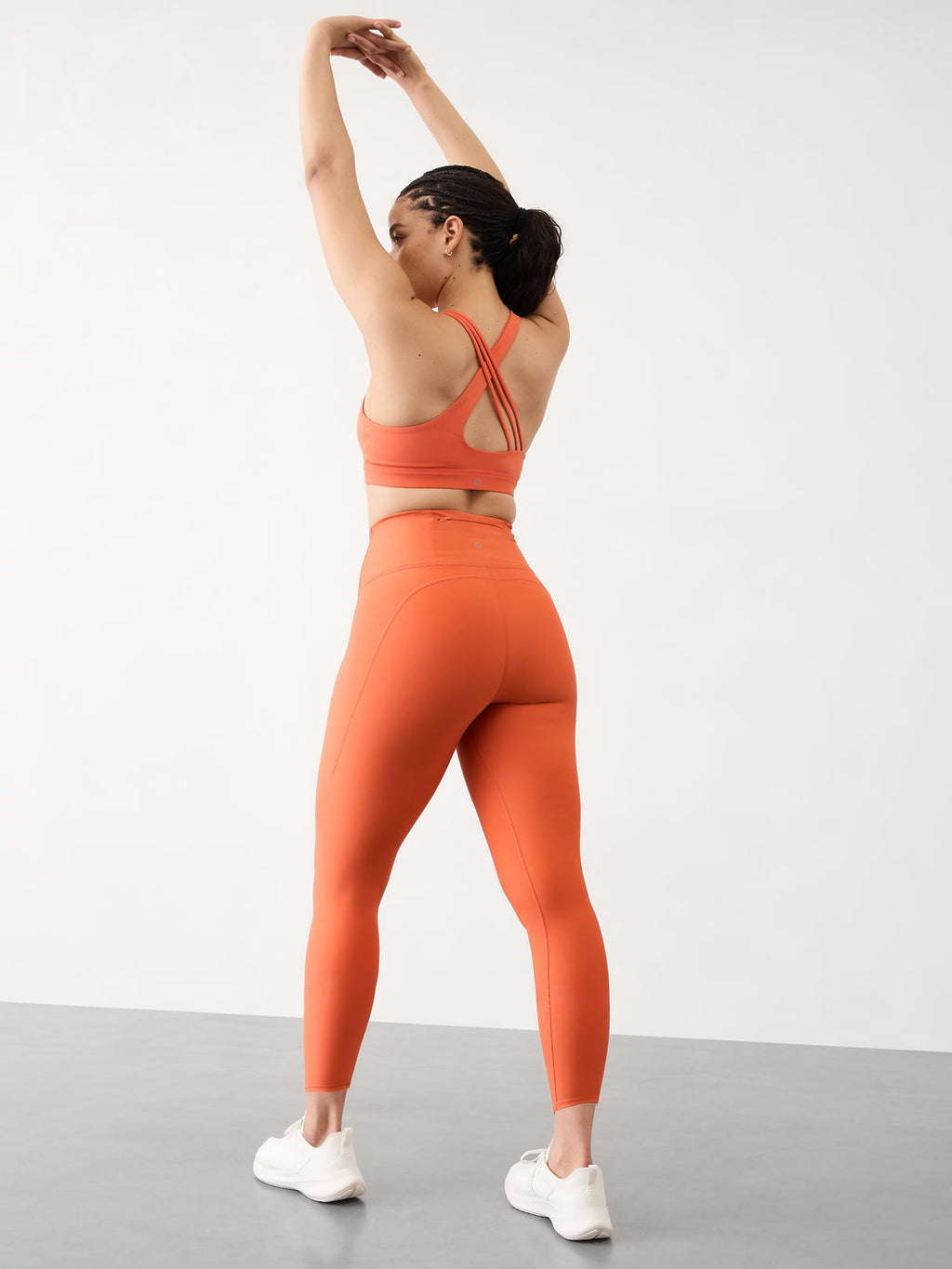 Pacesetter Ultra High Rise 7/8 Legging - Blood Orange
