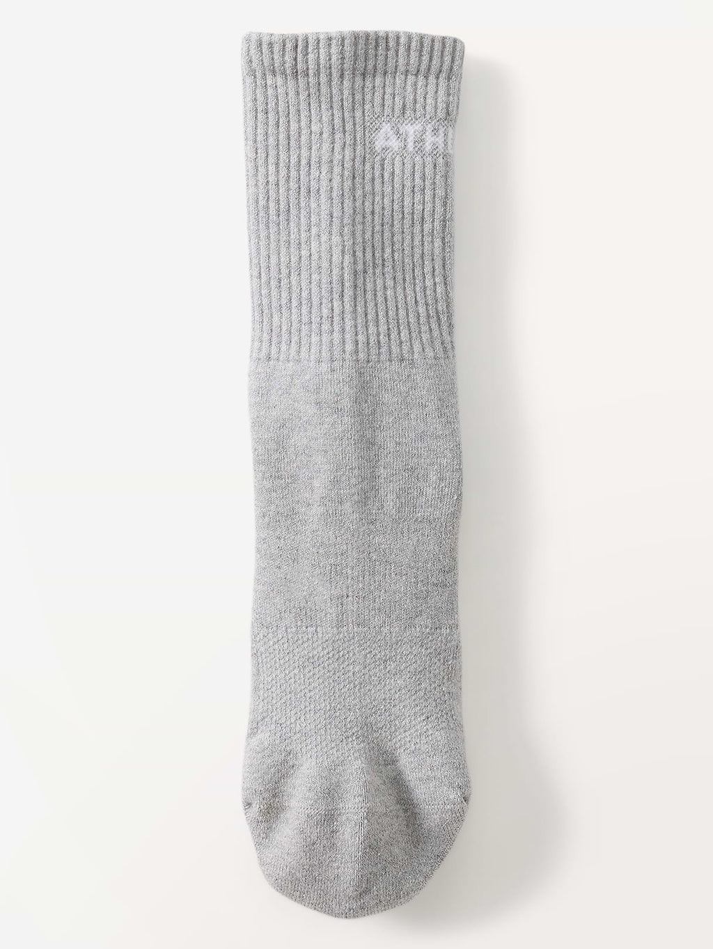 Athleta Everyday Crew Sock 2-Pack - White /Light Grey Heather
