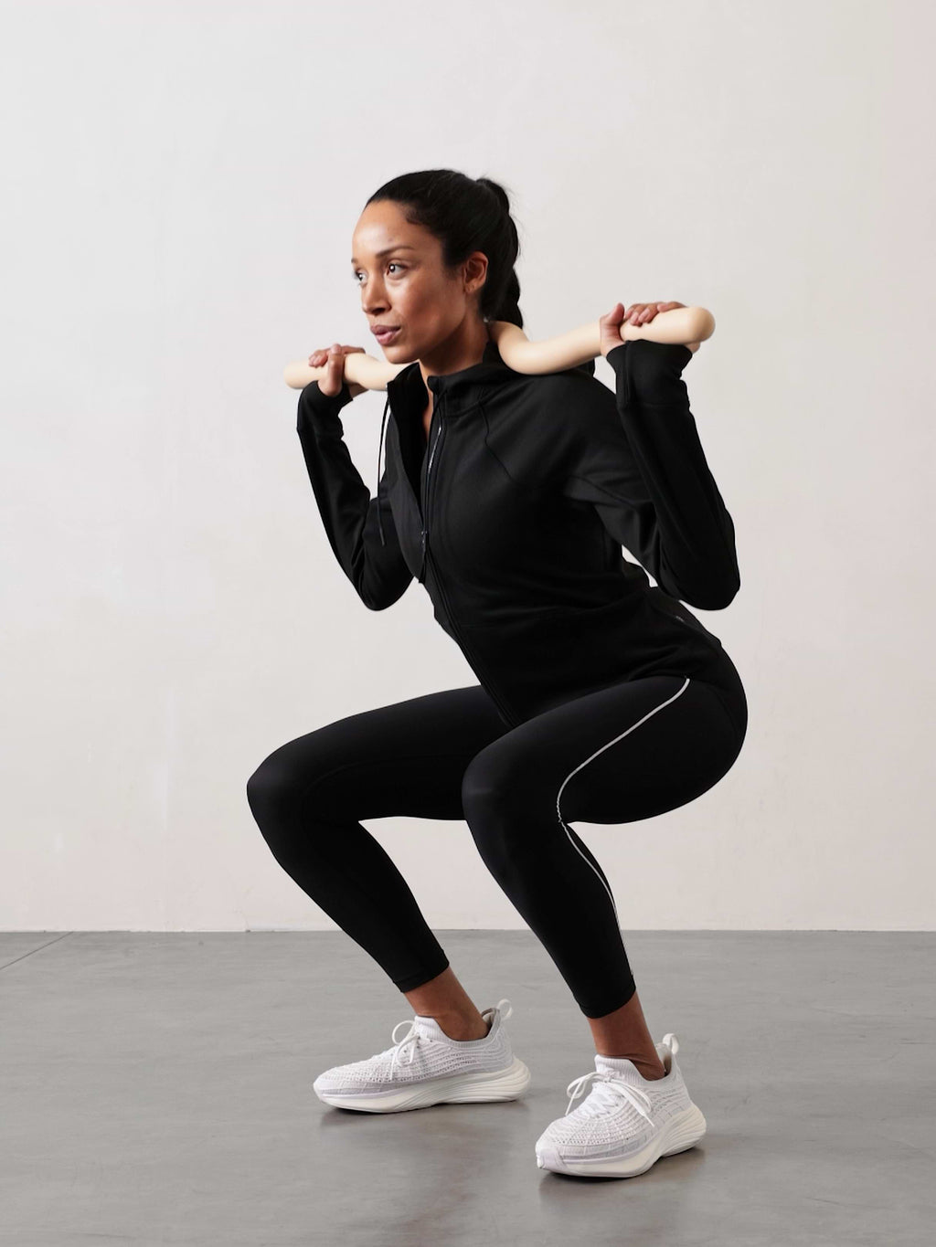 Unstoppable Fleece Lined Full Zip Jacket - Black