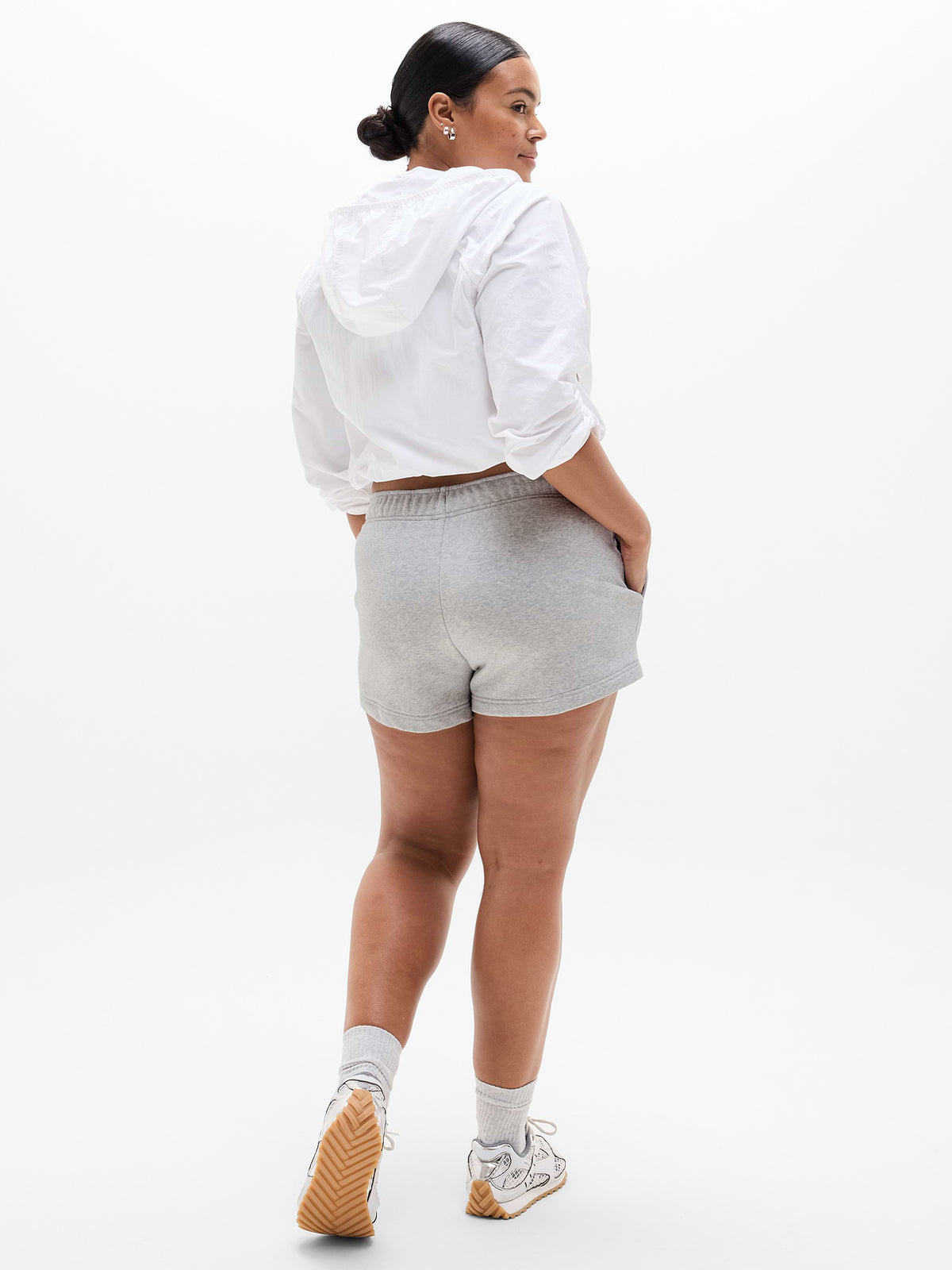 Heavyweight Terry Mid Rise 3" Sportie Short - Quartz Heather