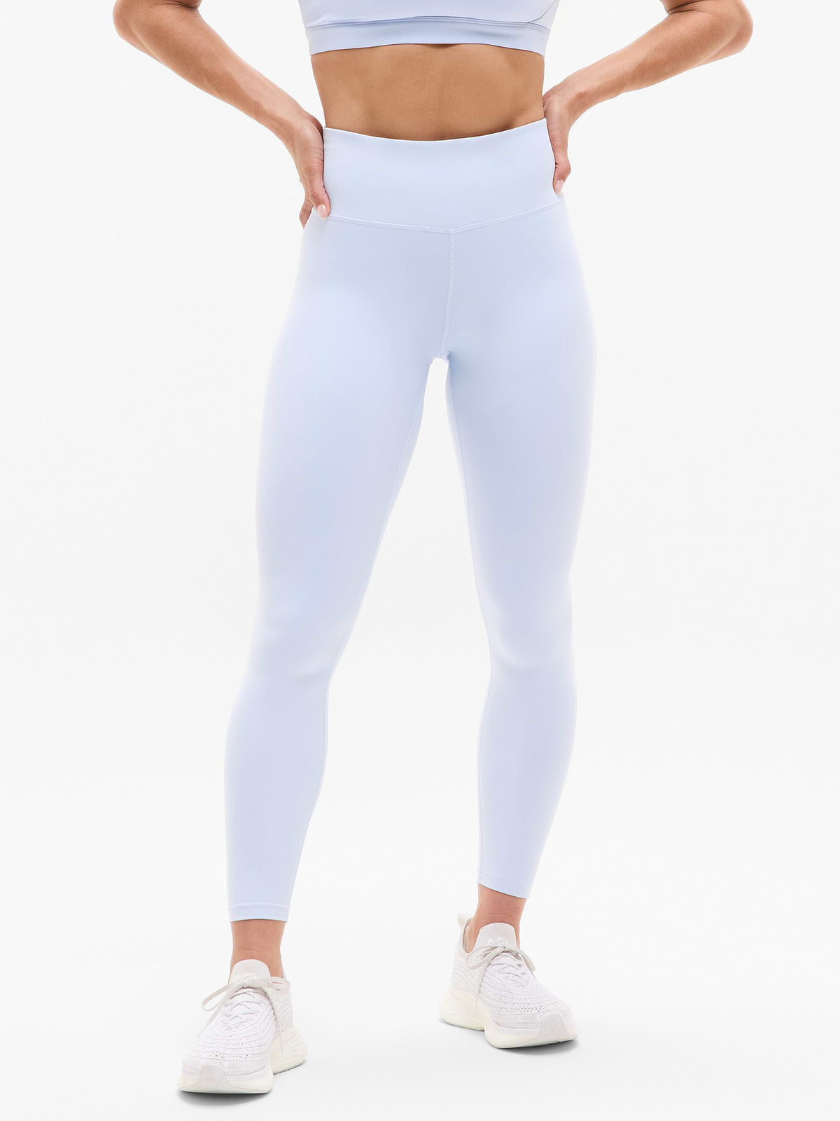 Interval High Rise Legging - Gossamer Blue