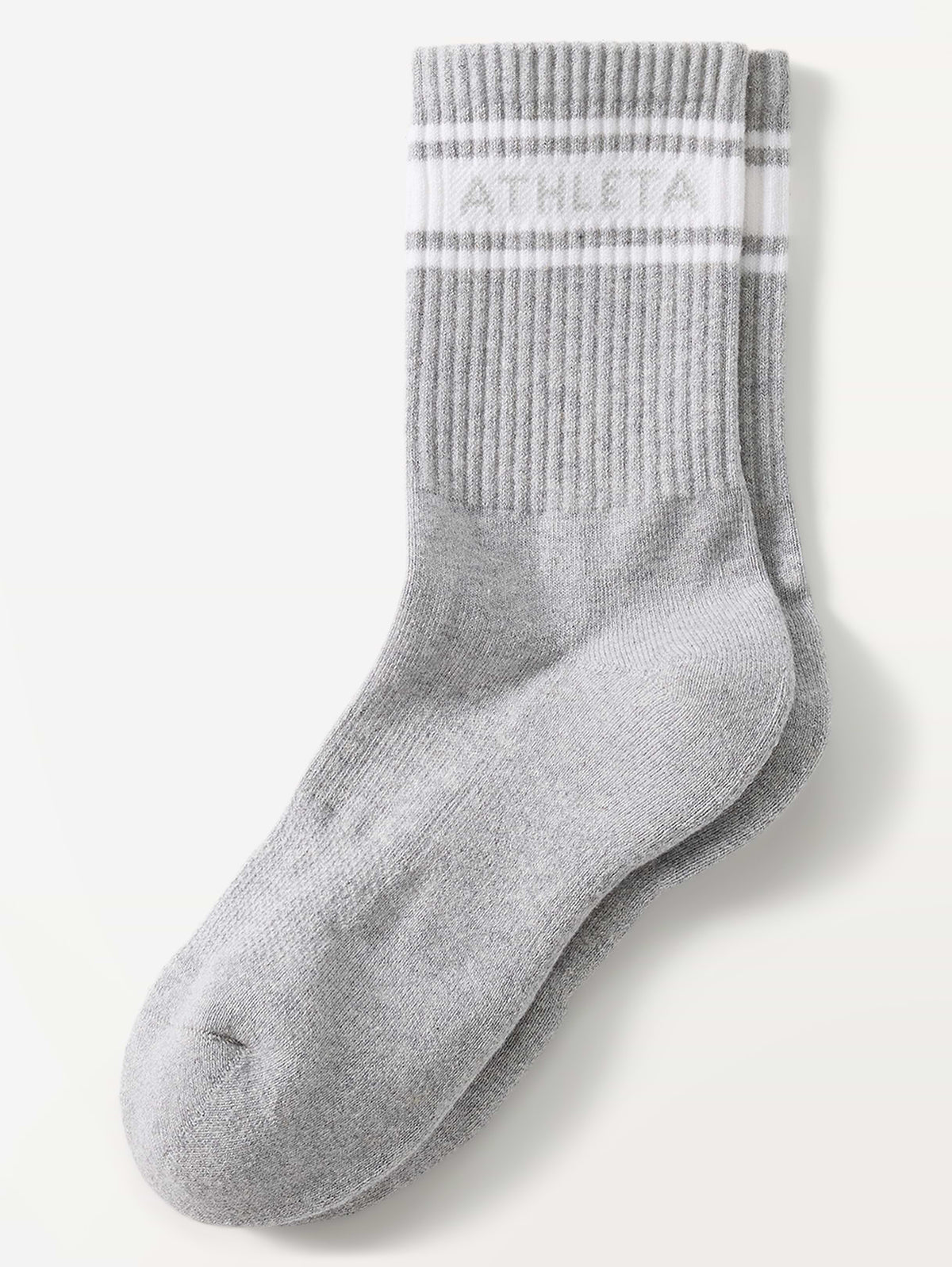Athleta Everyday Crew Sock - Heather Grey