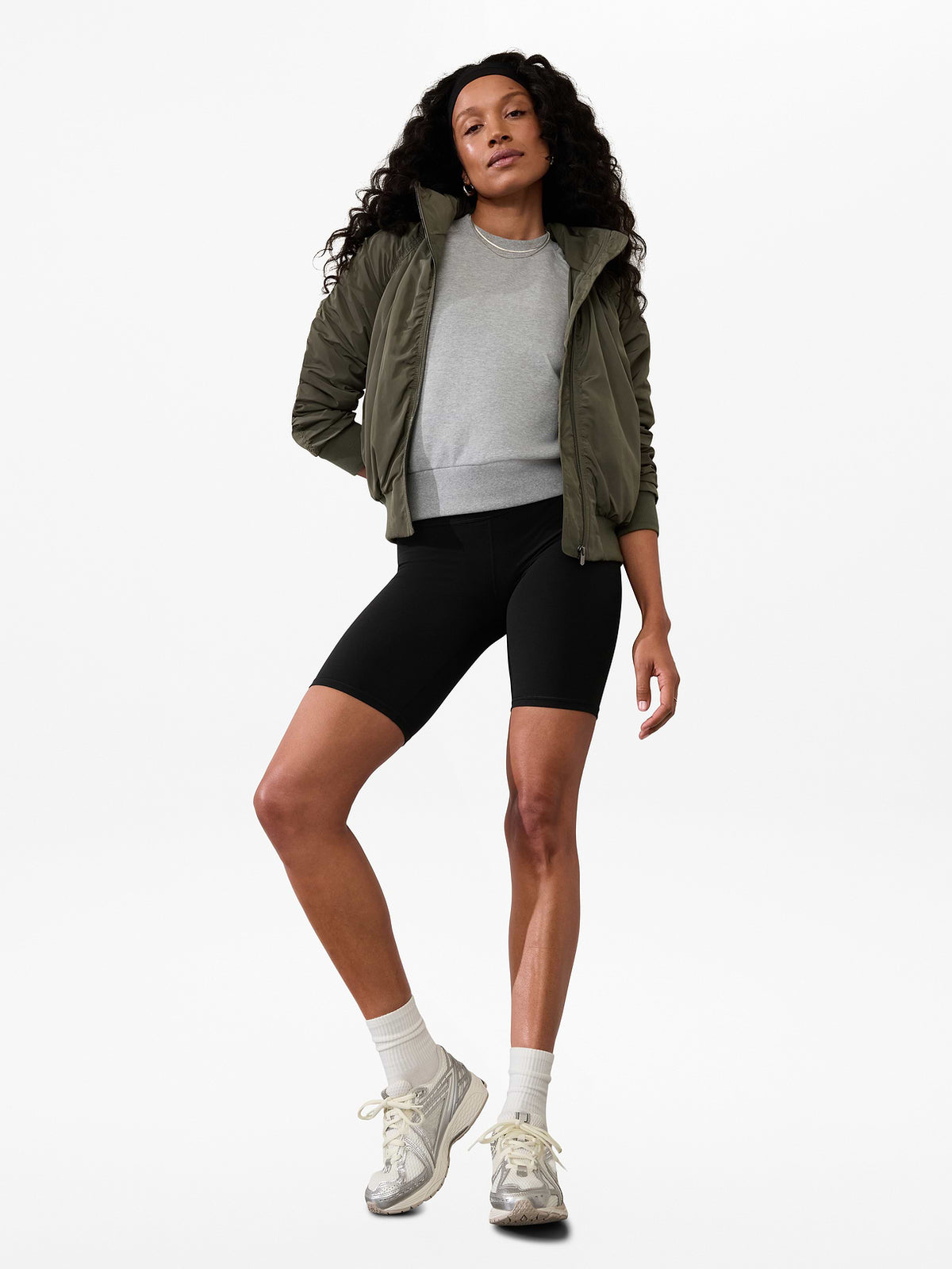 Forever Fleece Relaxed Crew Sweatshirt - Grey Heather