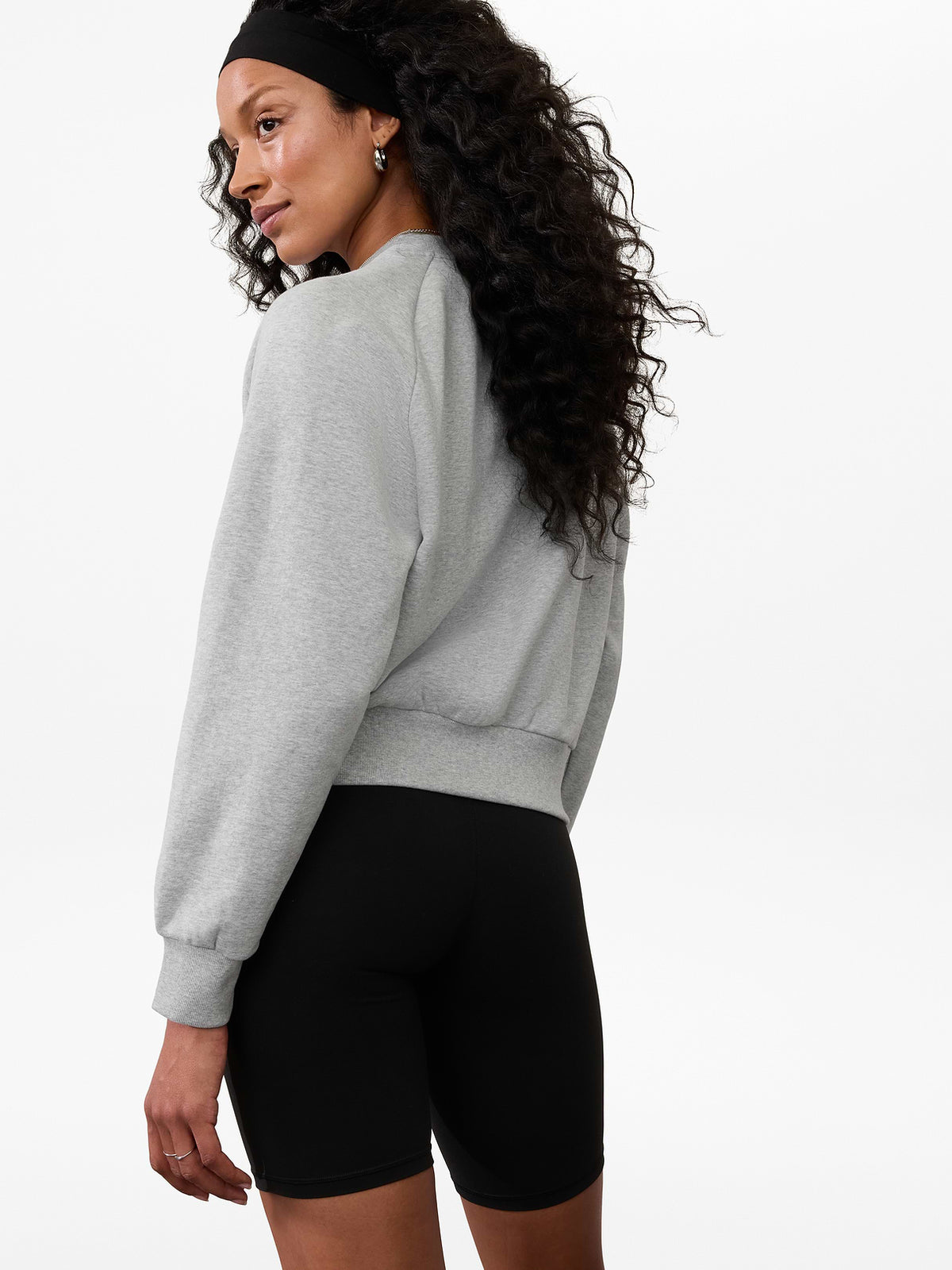 Forever Fleece Relaxed Crew Sweatshirt - Grey Heather