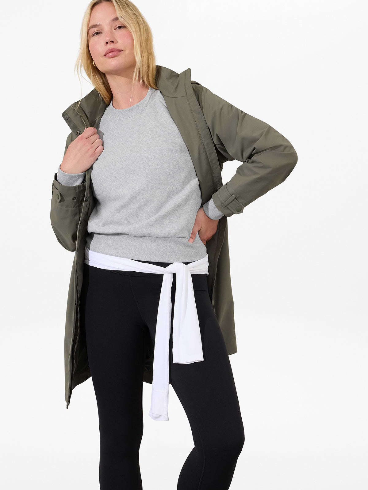 Forever Fleece Relaxed Crew Sweatshirt - Grey Heather
