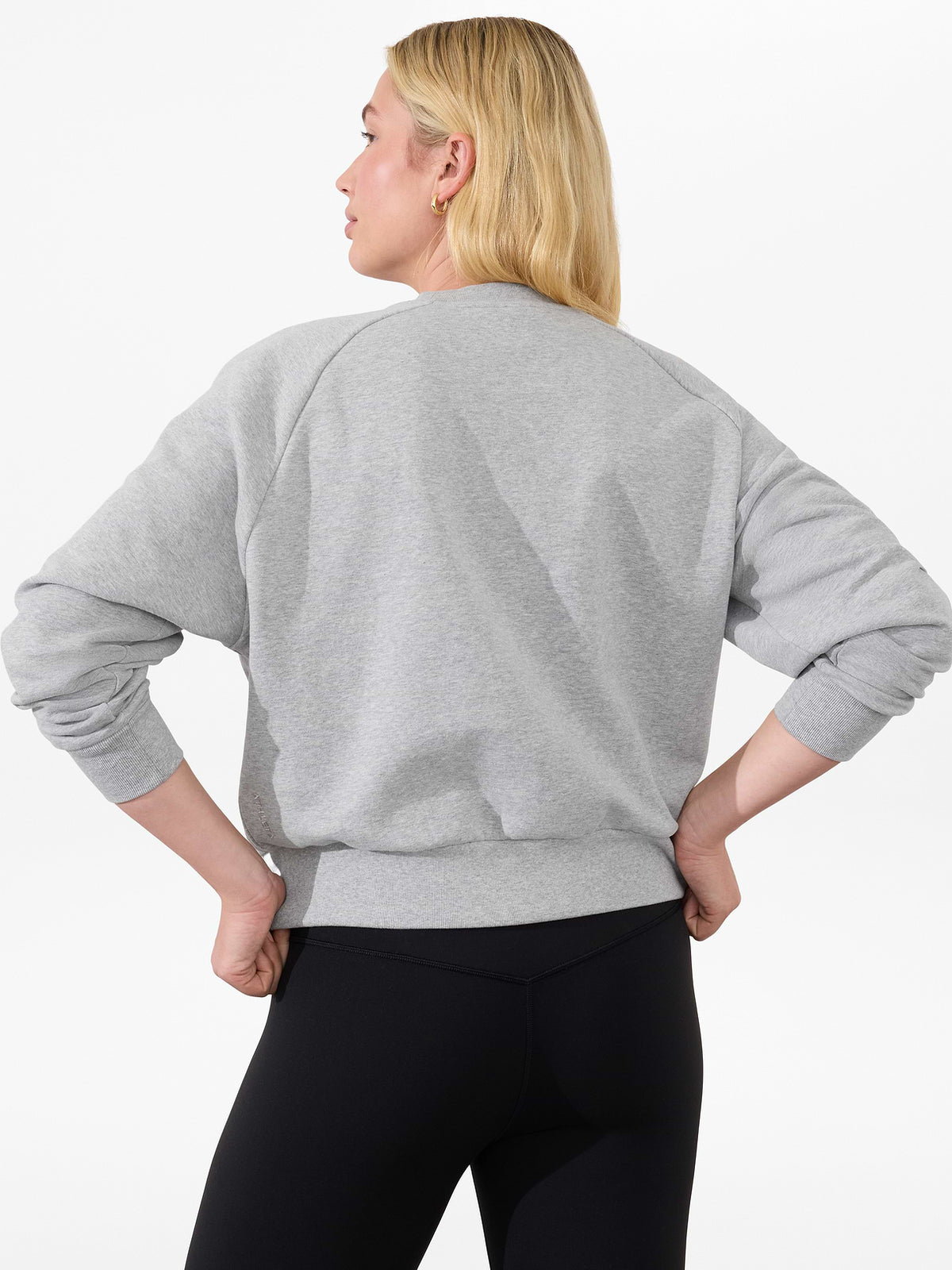 Forever Fleece Relaxed Crew Sweatshirt - Grey Heather