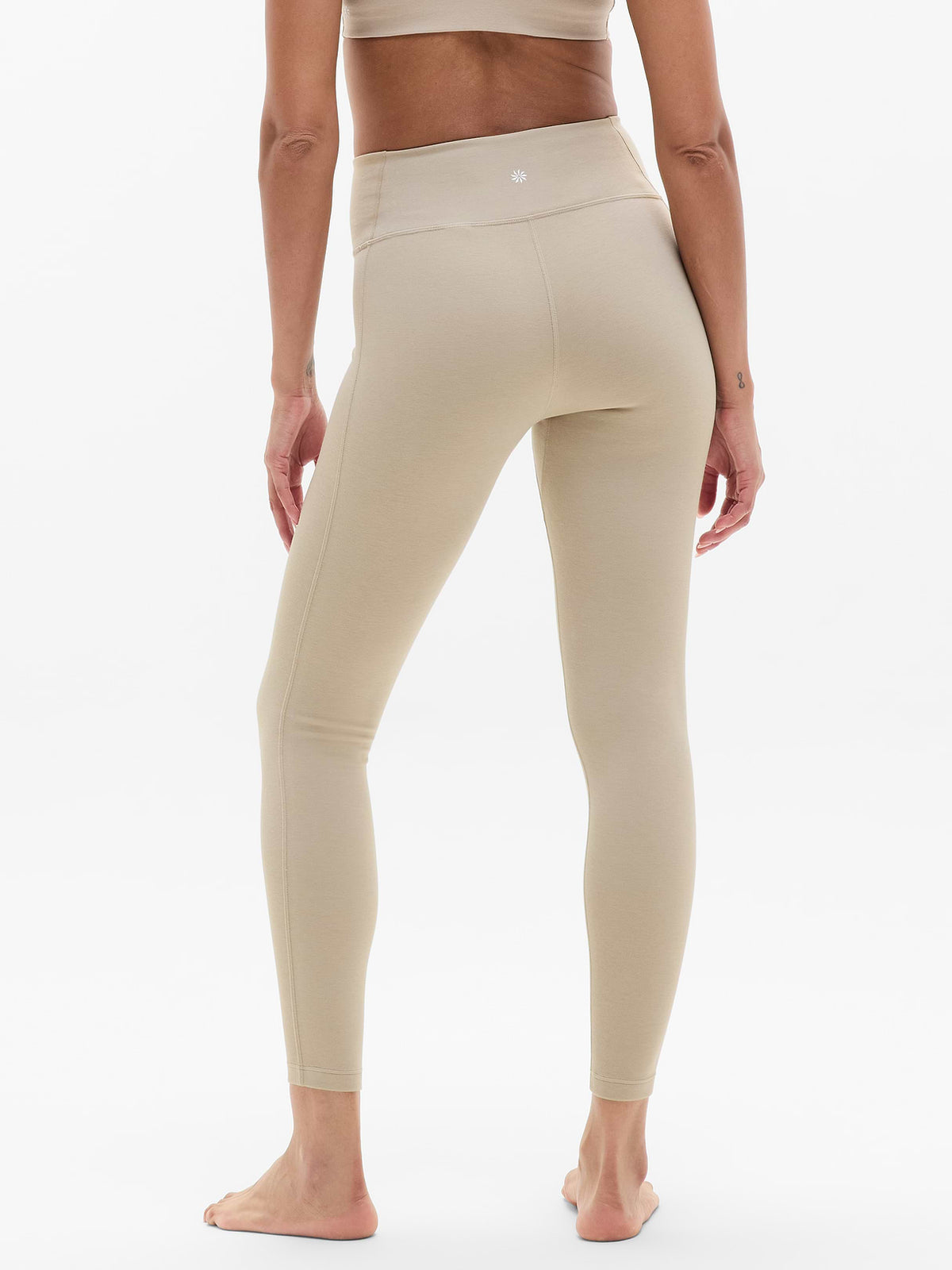 Intuition Ultra High Rise Cotton Legging - Ecru