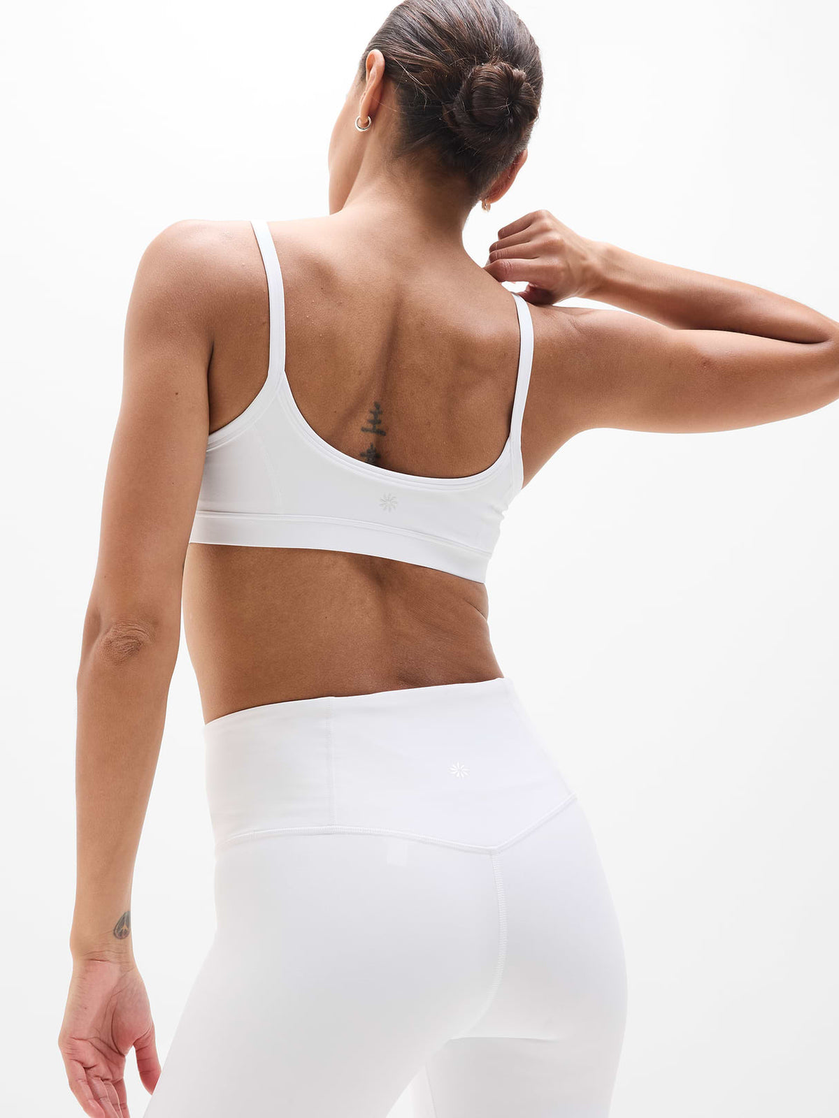 Square Neck Bra A-C - Bright White