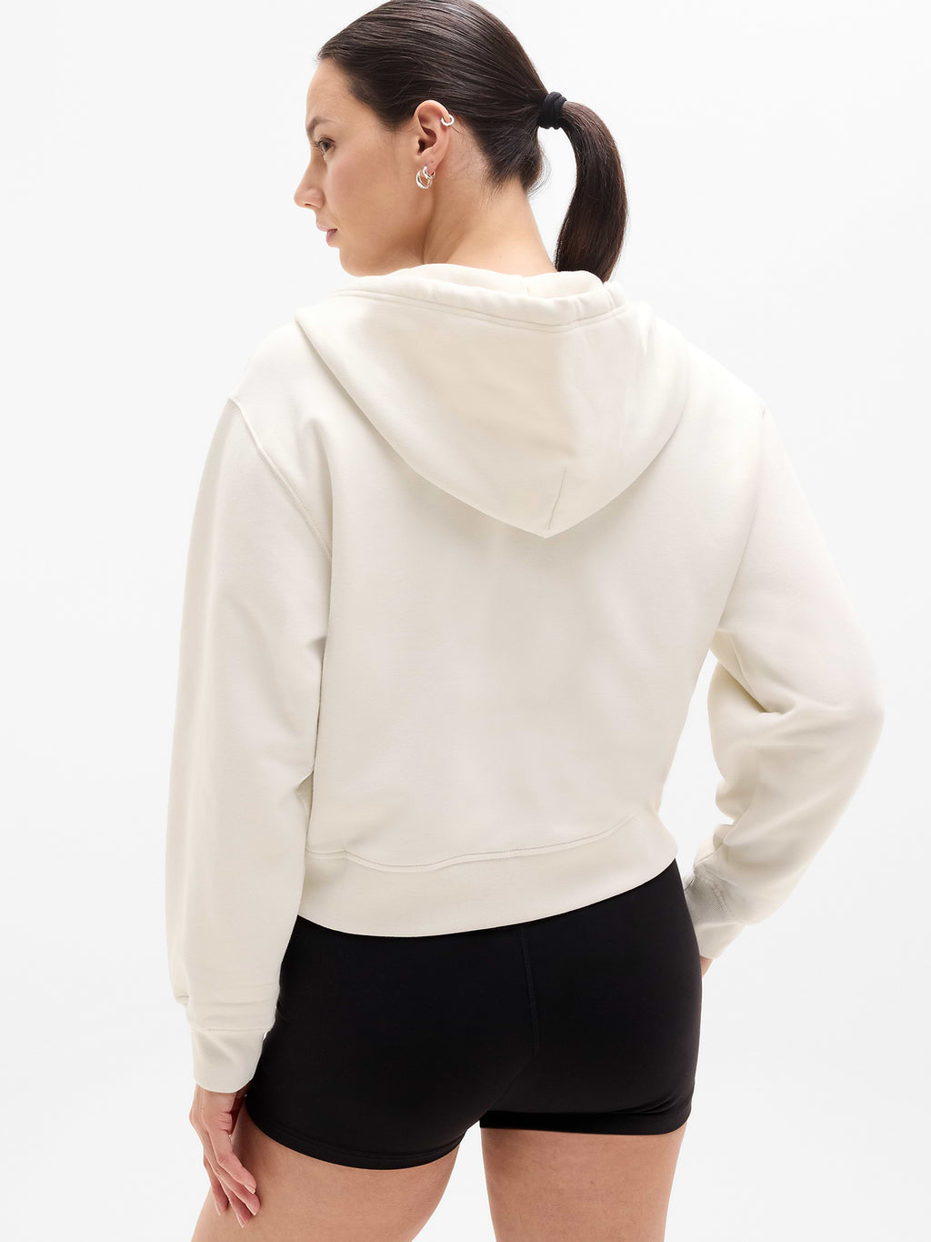 Forever Fleece Full Zip Sweatshirt - Bone