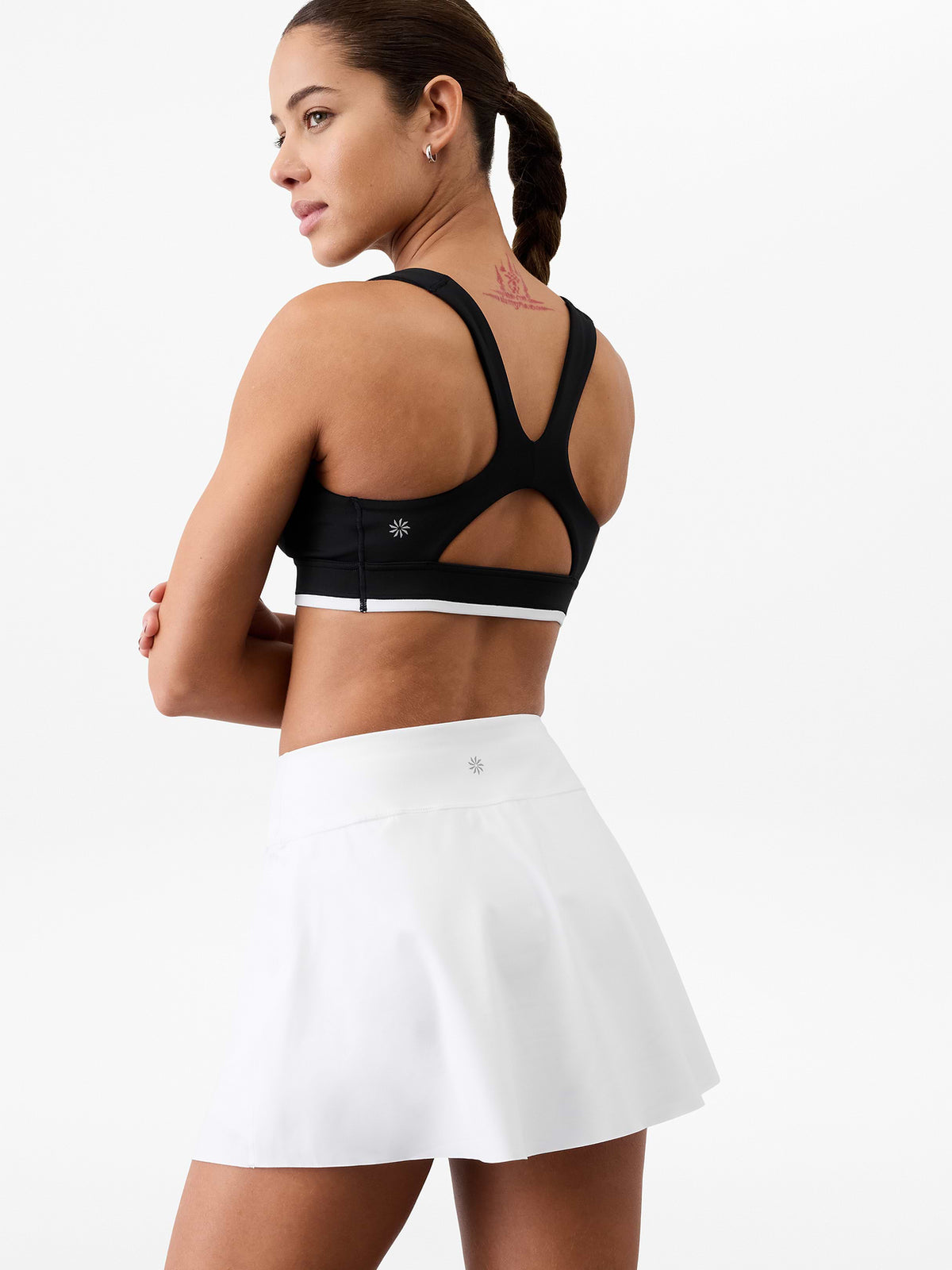 Ace Advantage High Rise 13.5" Skort - Bright White
