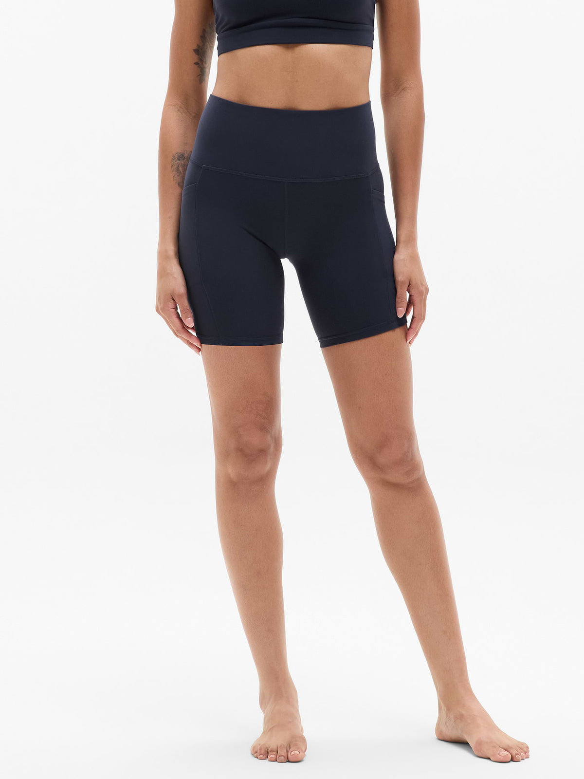 Salutation Stash High Rise 7" Short - Navy