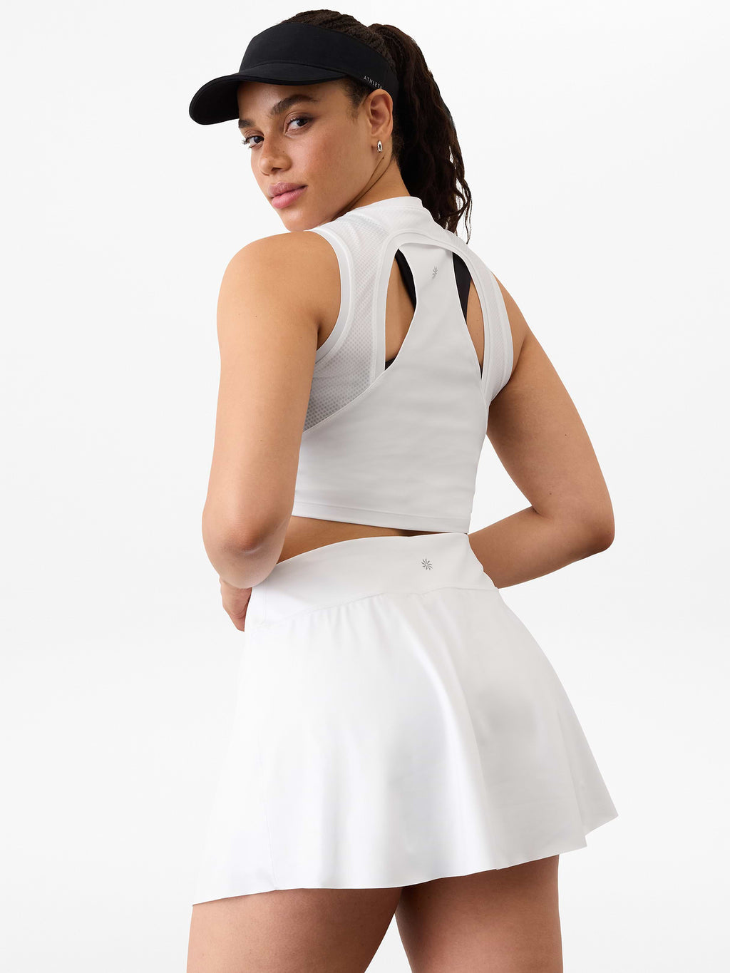 Ace Advantage High Rise 13.5" Skort - Bright White