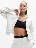 Forever Fleece Full Zip Sweatshirt - Fog Grey Heather