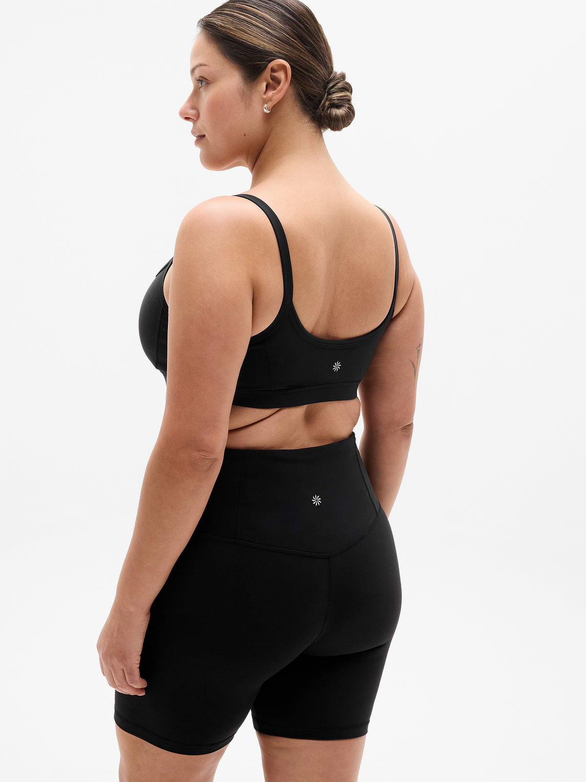 Square Neck Bra A-C - Black