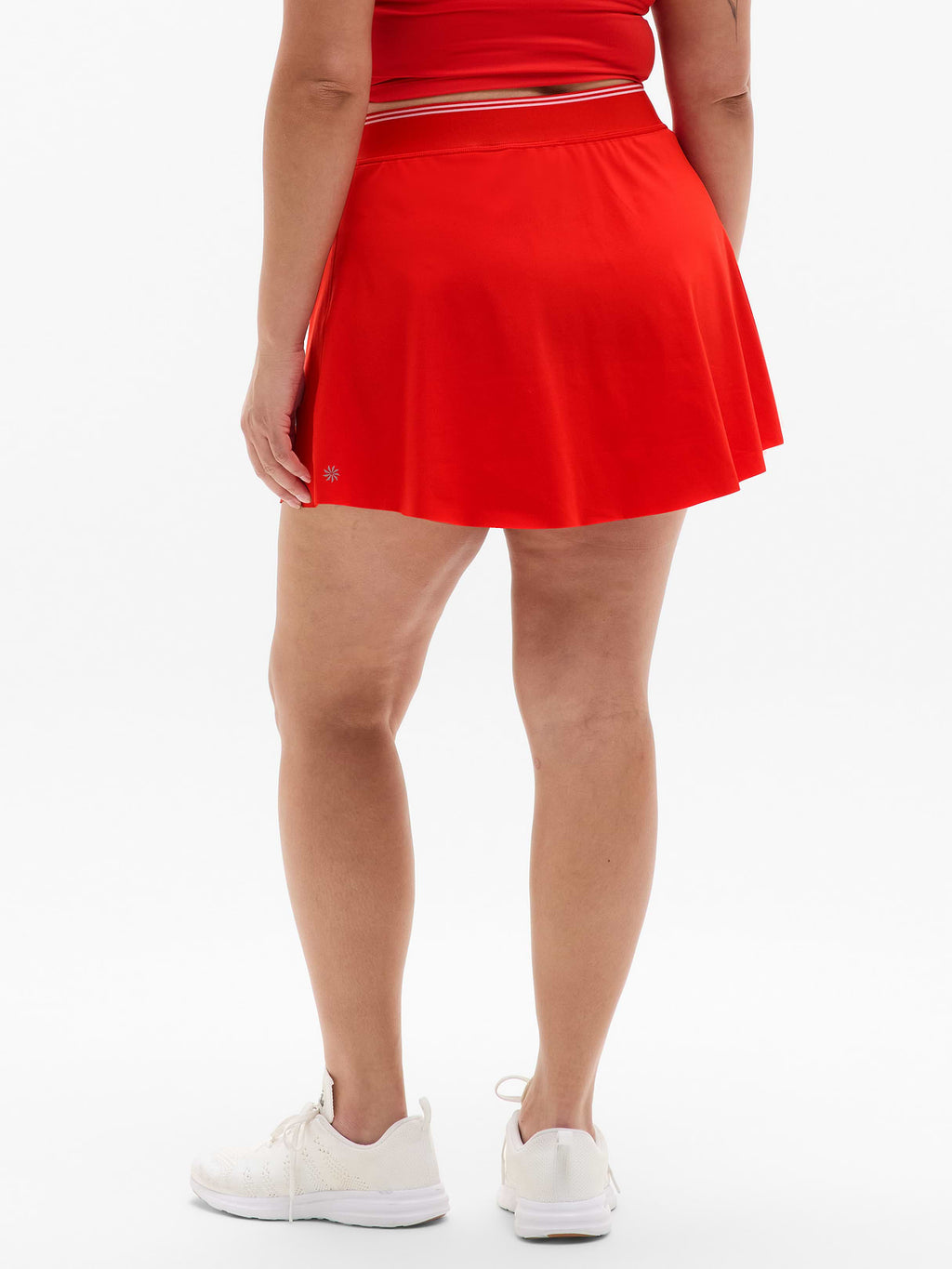 Ace Advantage High Rise 13.5" Skort - Cardinal/Bright White