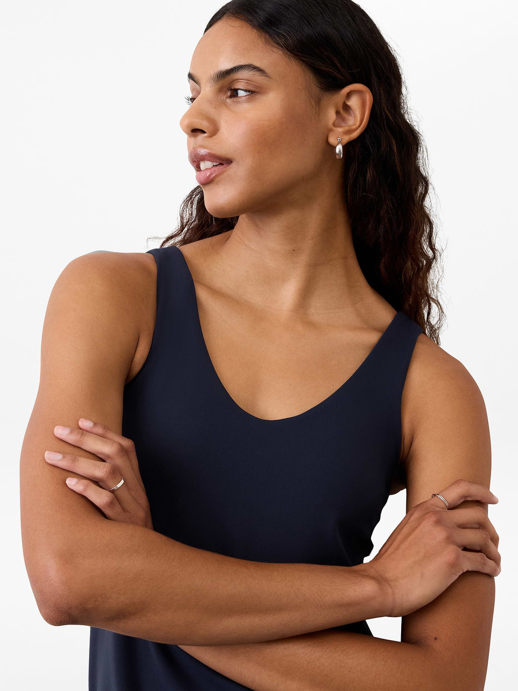 Transcend Dress - Navy
