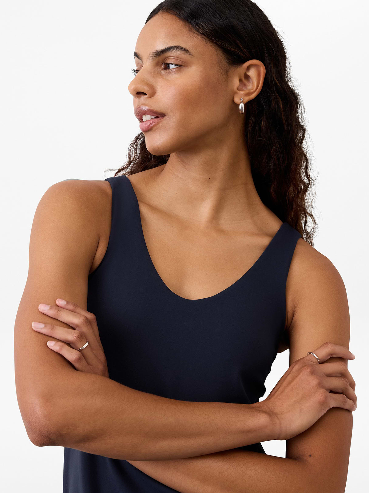 Transcend Dress - Navy