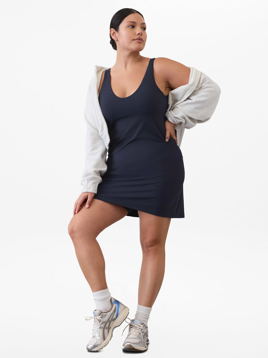 Transcend Dress - Navy