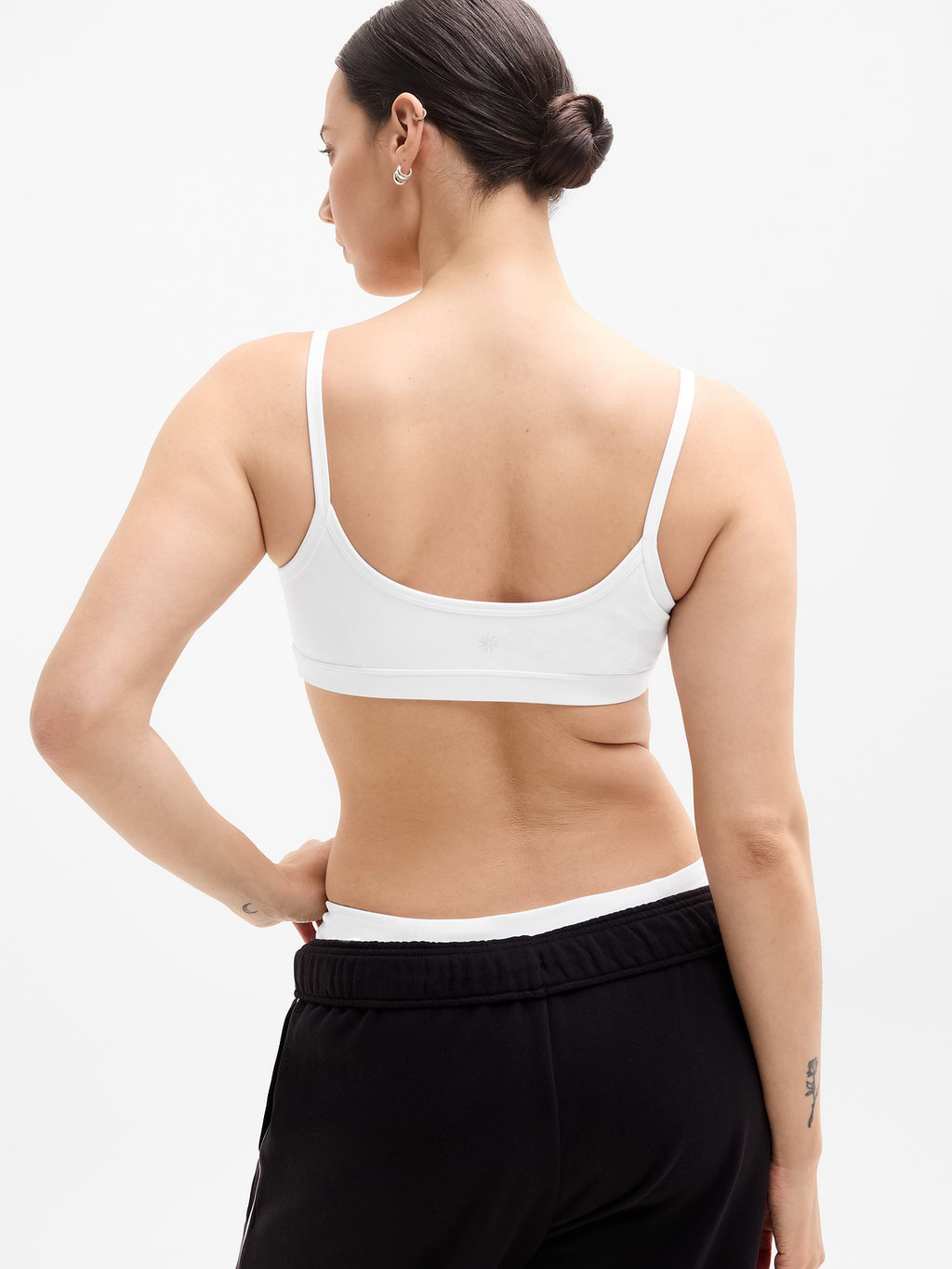 Square Neck Bra A-C - Bright White