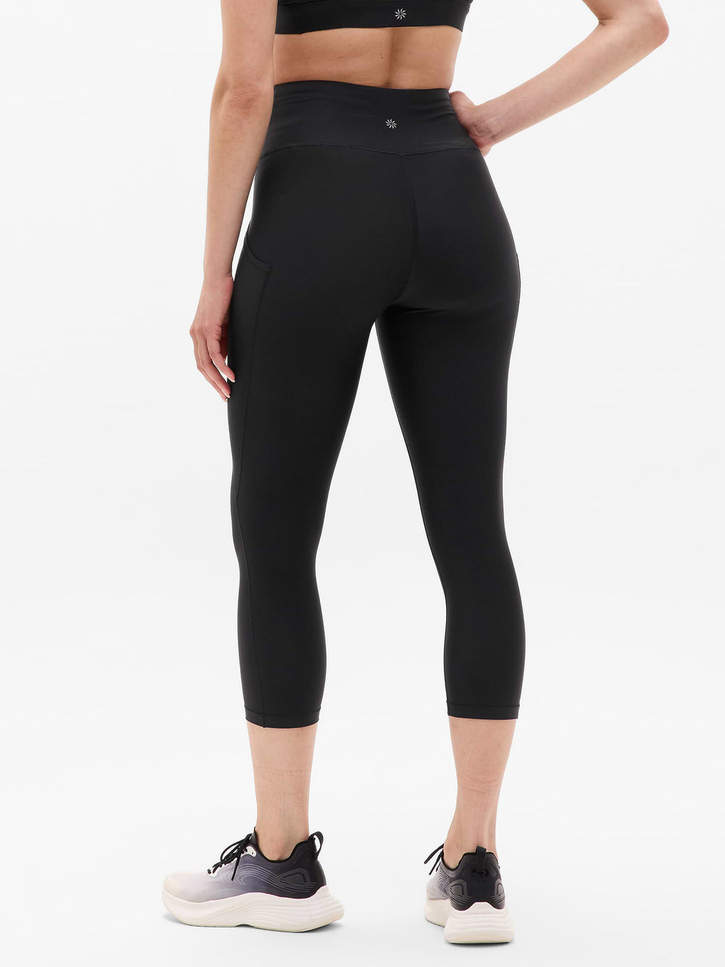 Interval Stash High Rise 7/8 Legging - Black
