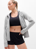 Unstoppable Fleece Lined Full Zip Jacket - Grey Heather