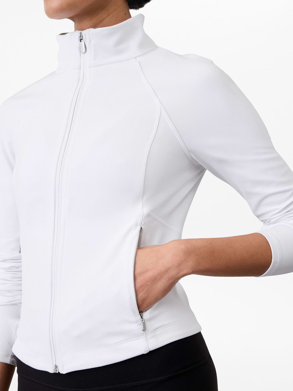 Salutation Crop Jacket - Bright White