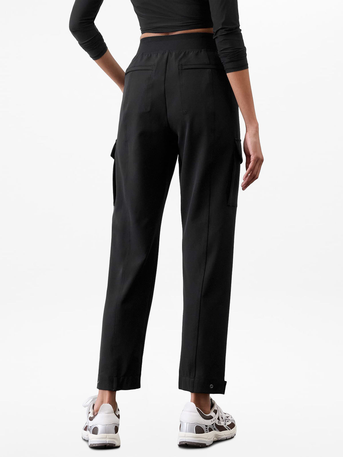 Endless High Rise Cargo Pant - Black