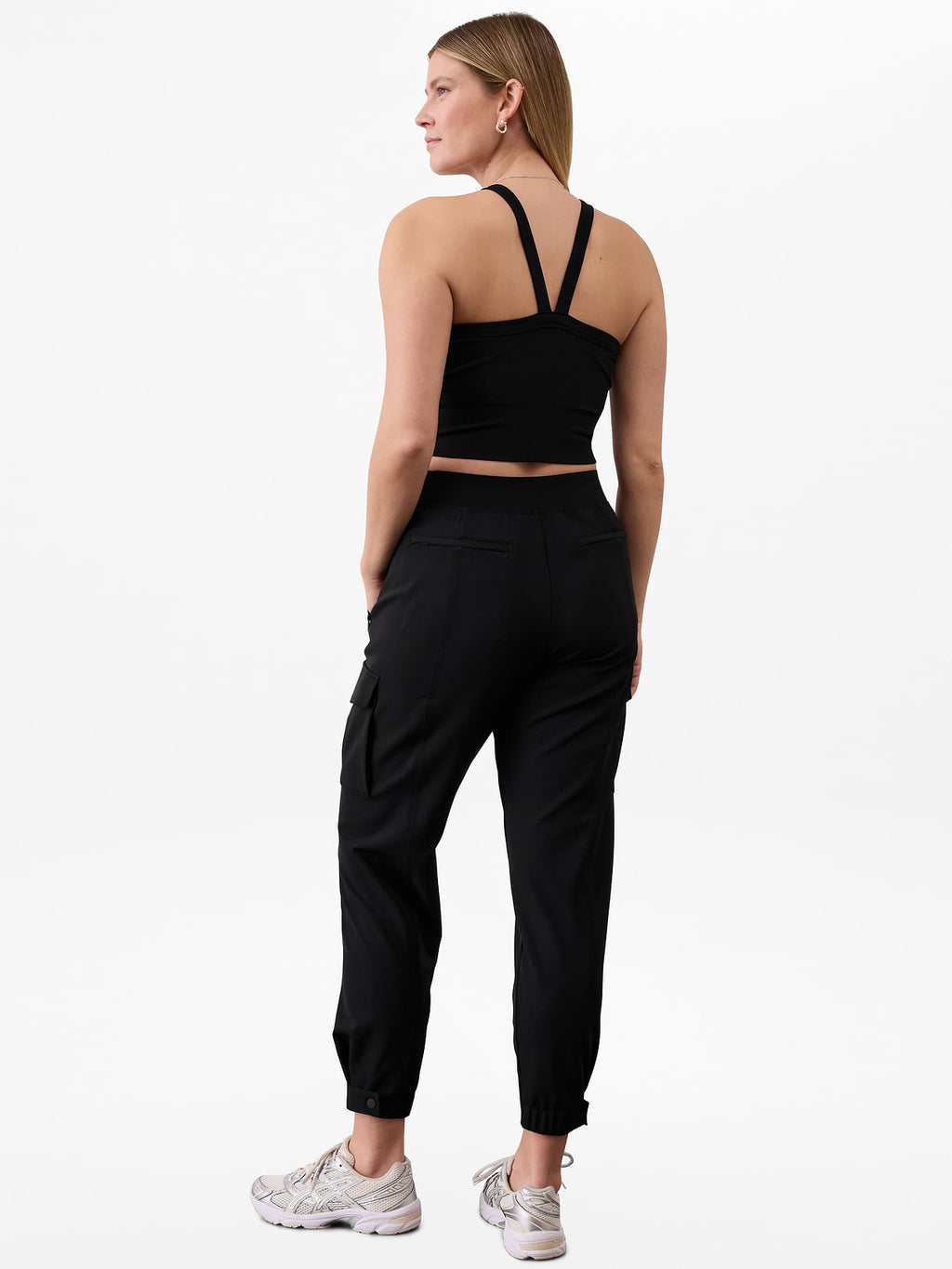Endless High Rise Cargo Pant - Black