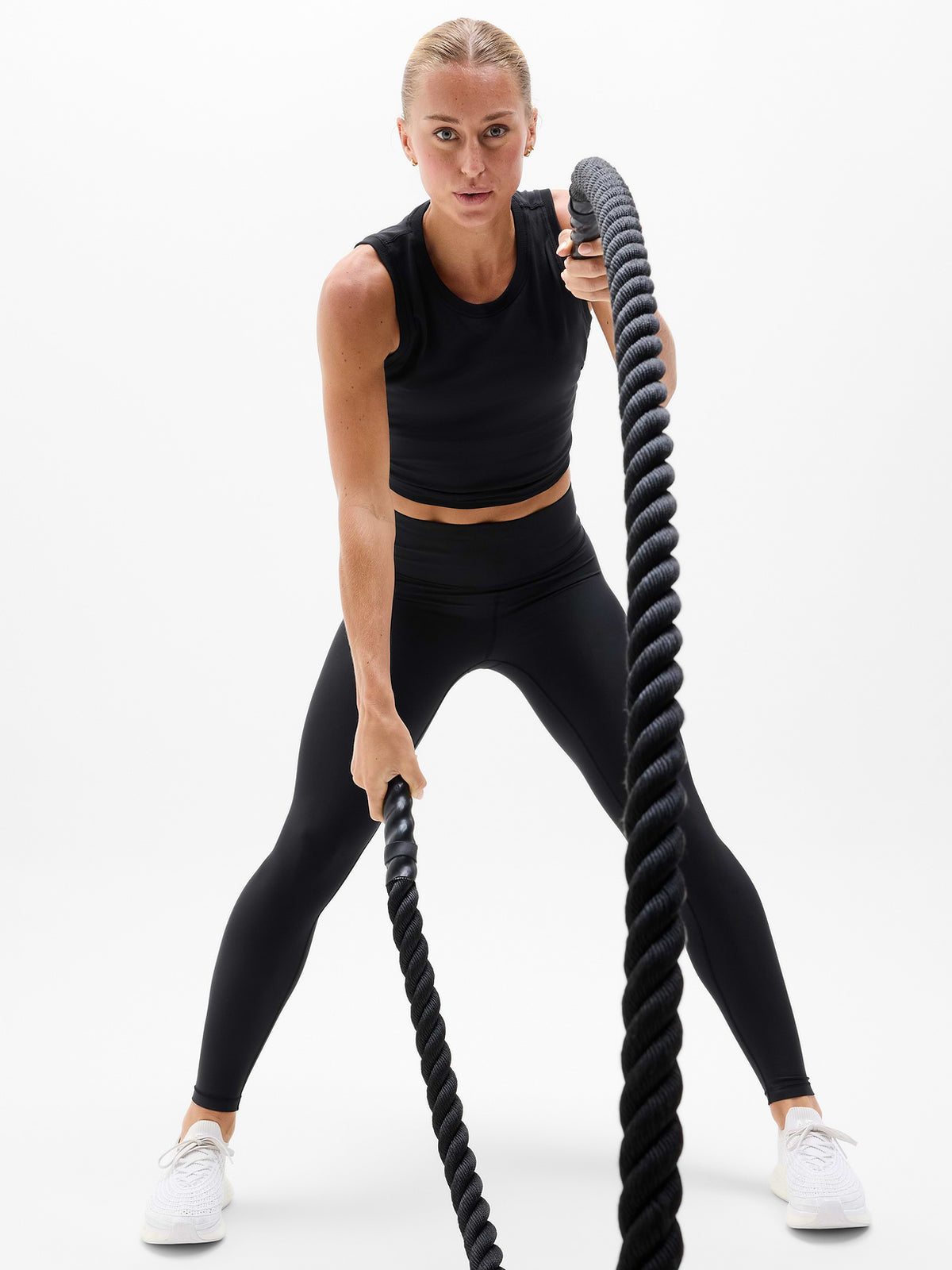 Interval High Rise Legging - Black