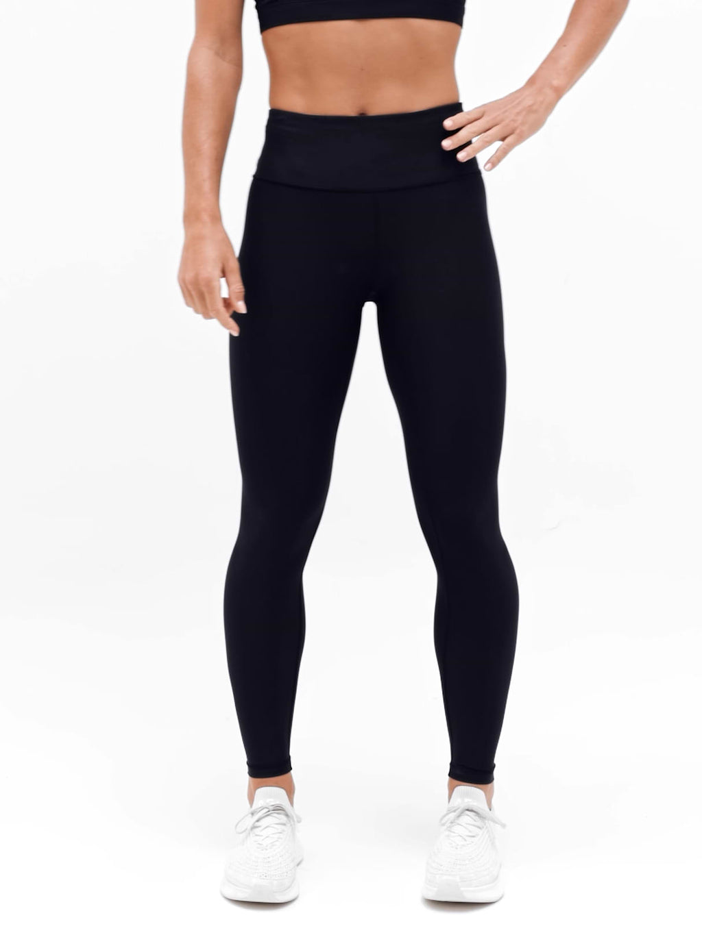 Interval High Rise Legging - Black