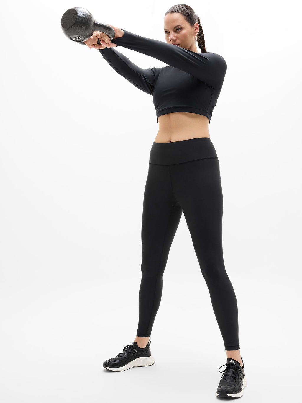 Interval High Rise Legging - Black