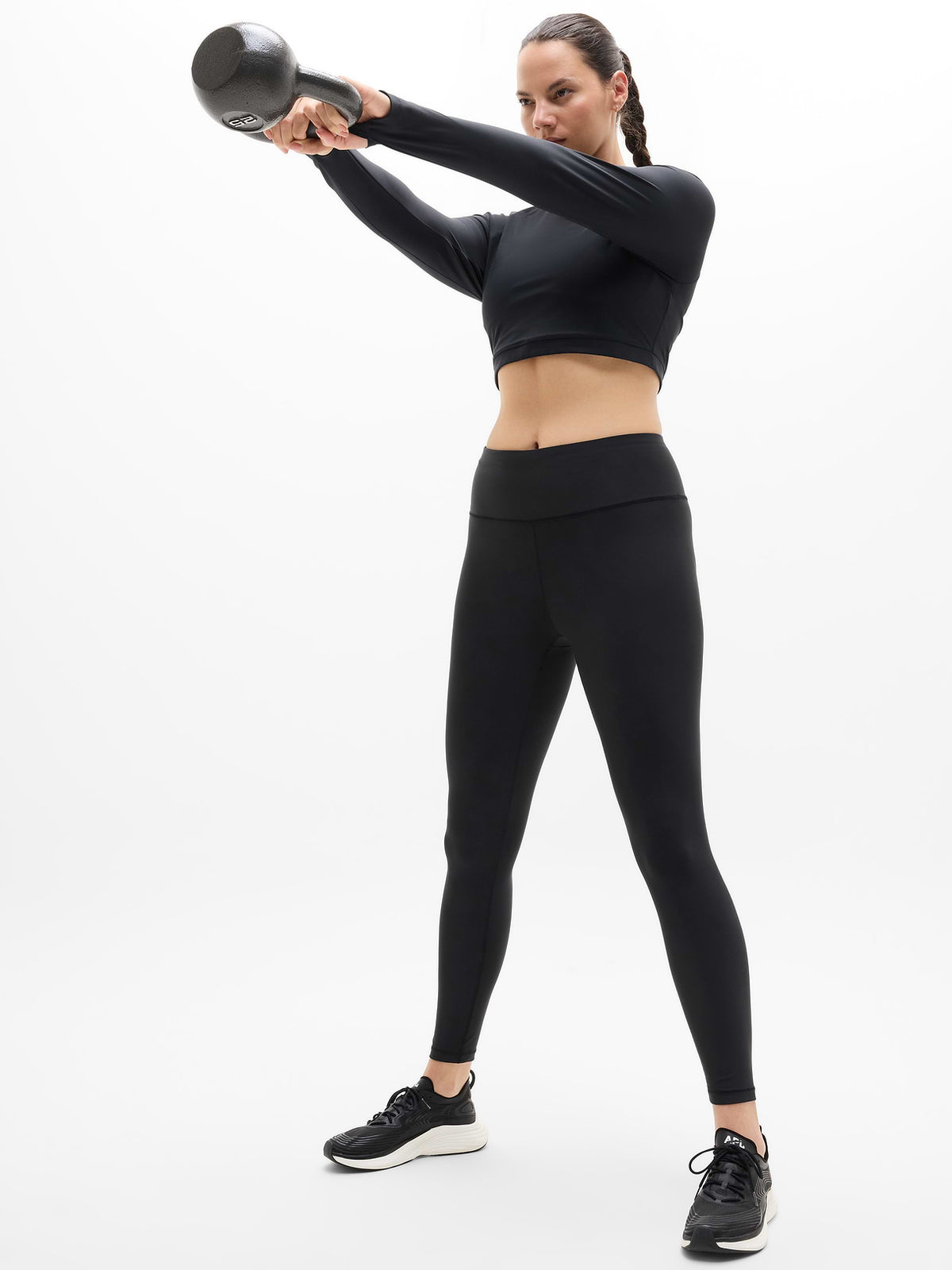 Interval High Rise Legging - Black