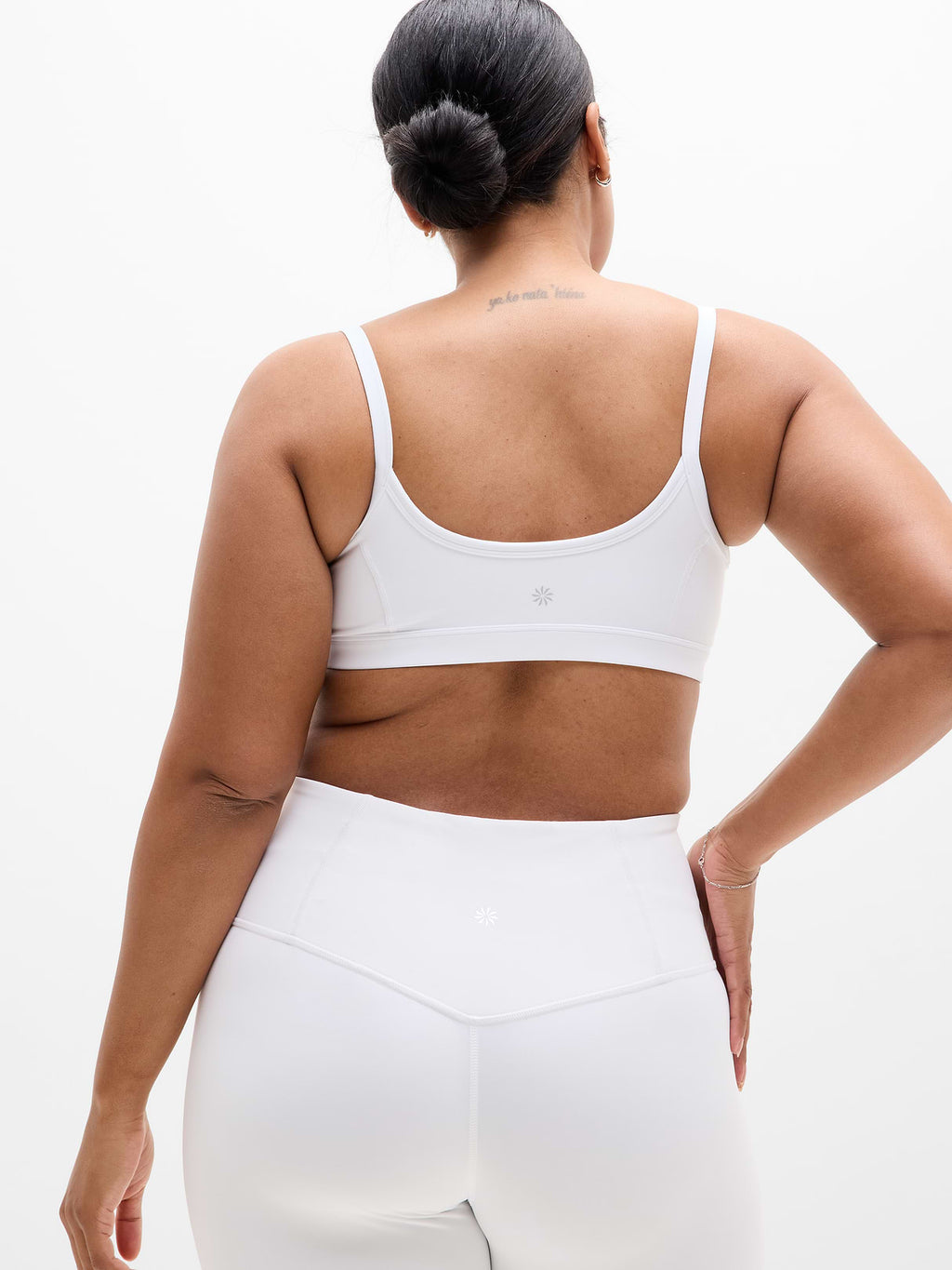 Square Neck Bra A-C - Bright White