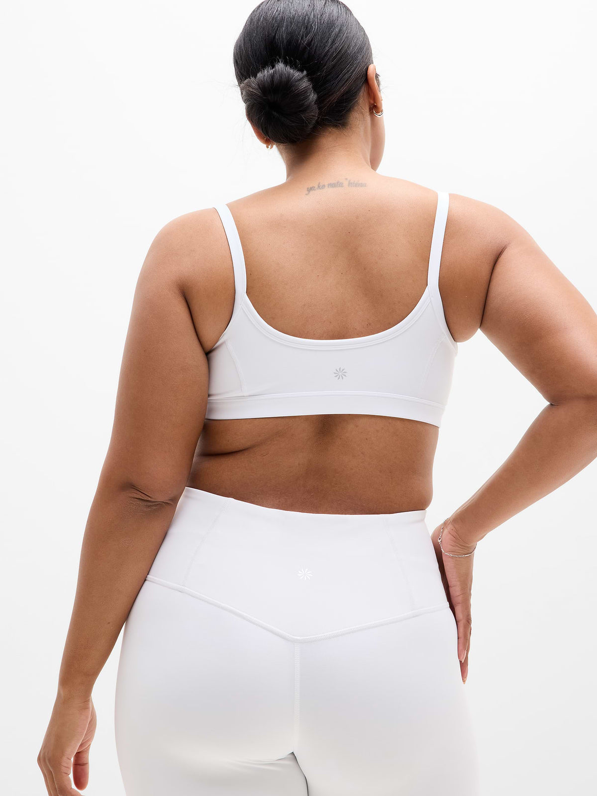 Square Neck Bra A-C - Bright White