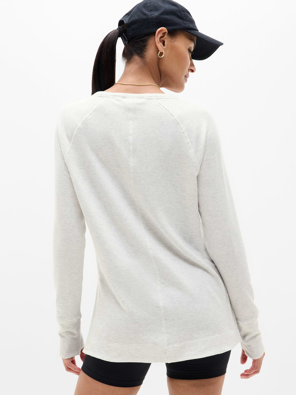 Coaster Luxe V-Neck Sweatshirt - Fog Grey Heather