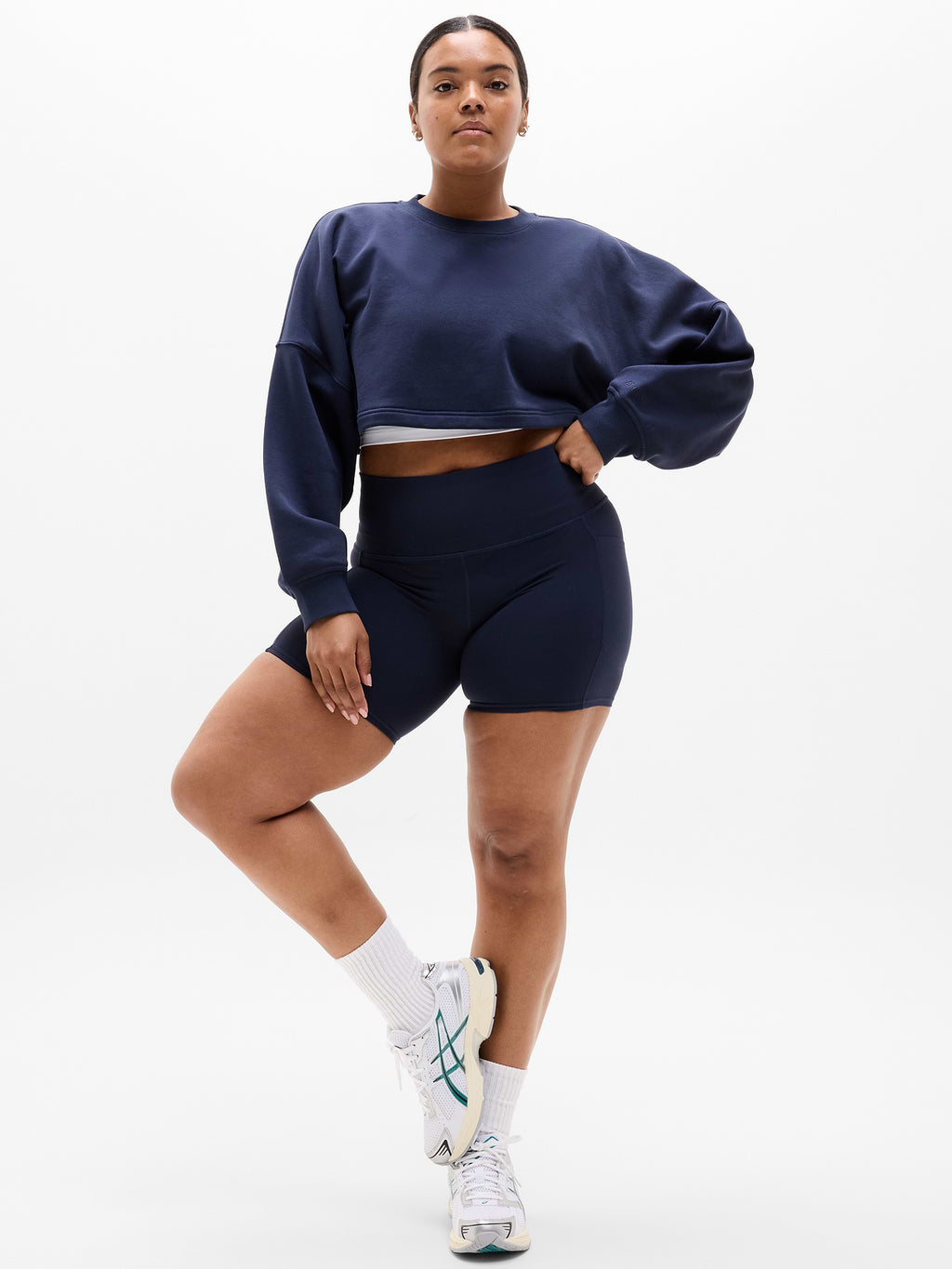 Salutation Stash High Rise 7" Short - Navy