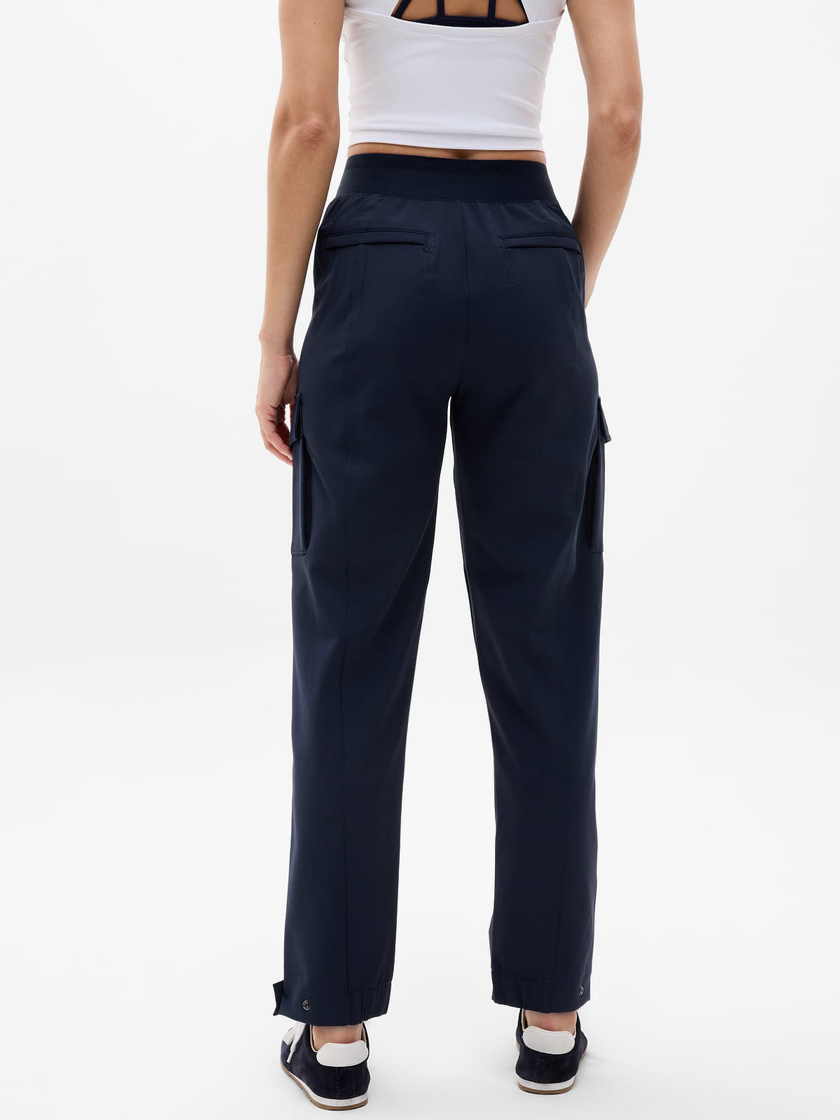 Endless High Rise Cargo Pant - Navy