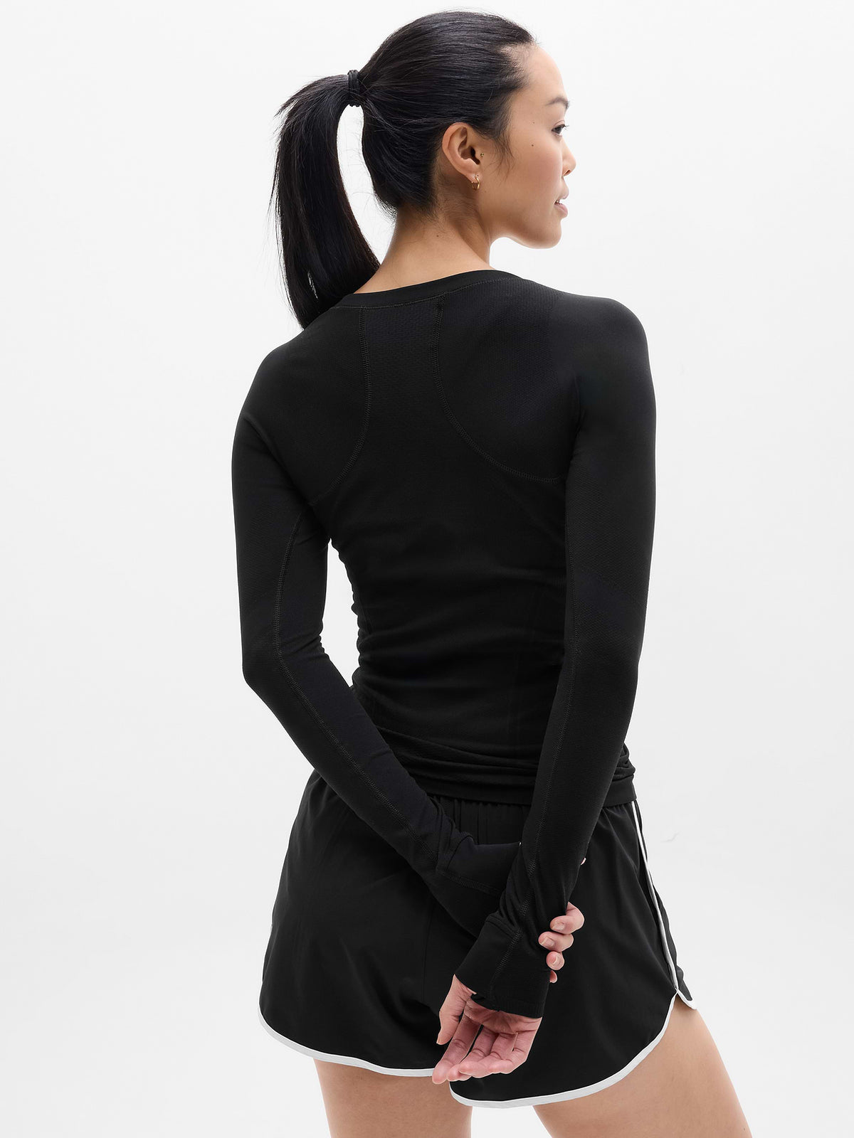 Momentum Seamless Top - Black
