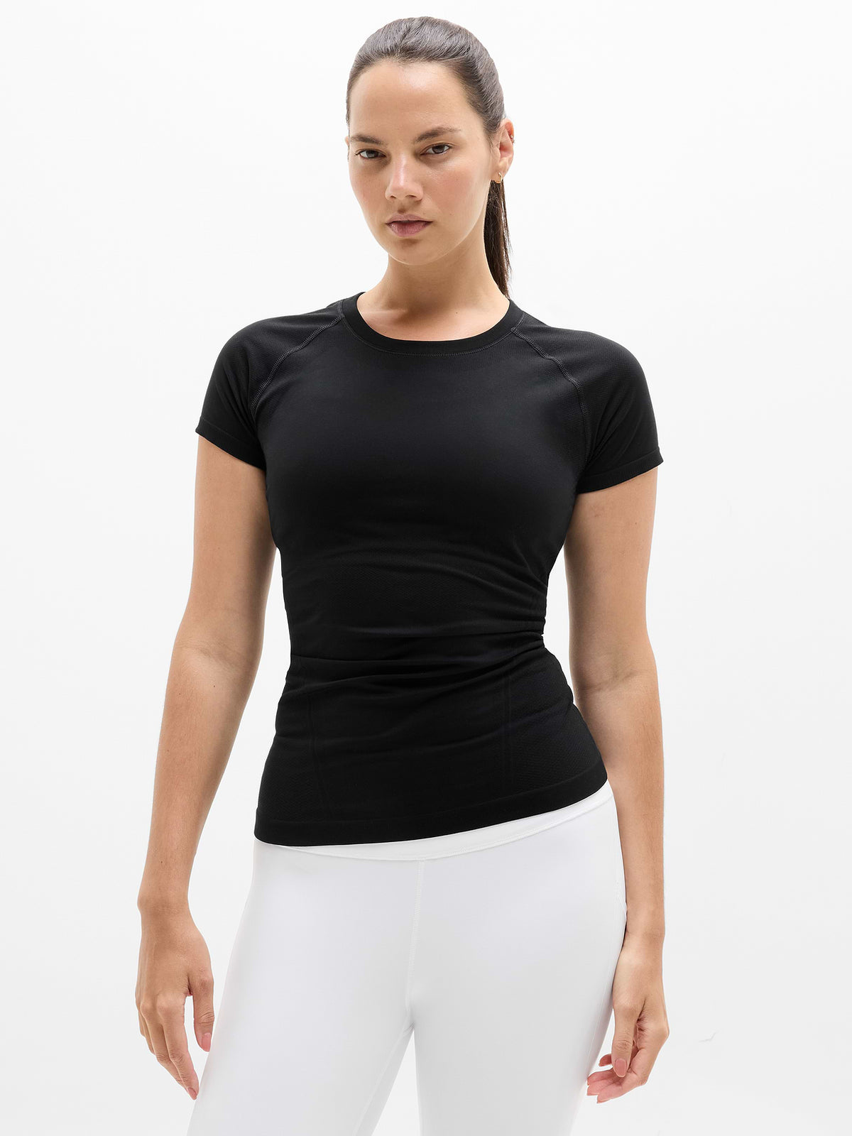 Momentum Seamless Tee - Black