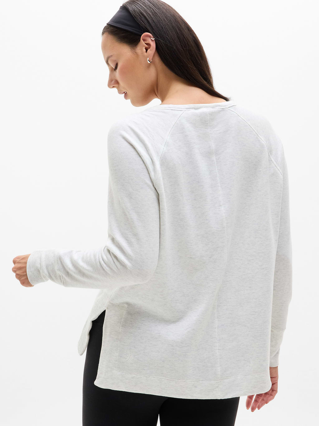 Coaster Luxe V-Neck Sweatshirt - Fog Grey Heather